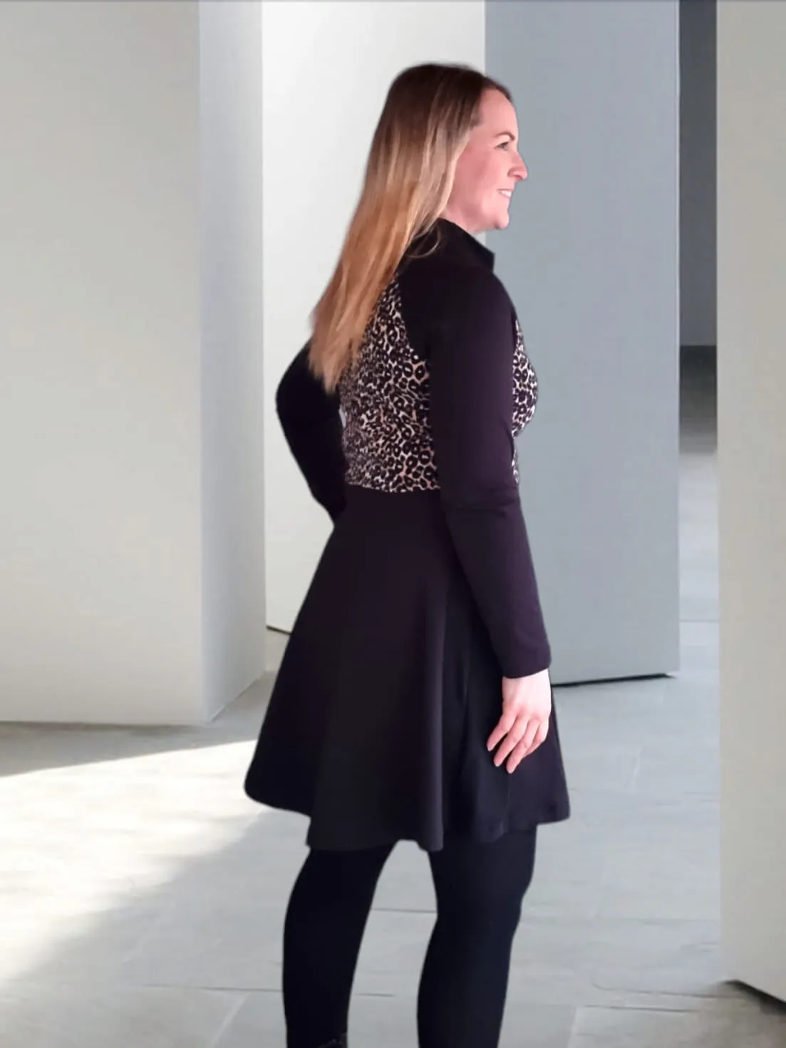 Frosty Finesse Dress Strl 34-56 PDF-mönster