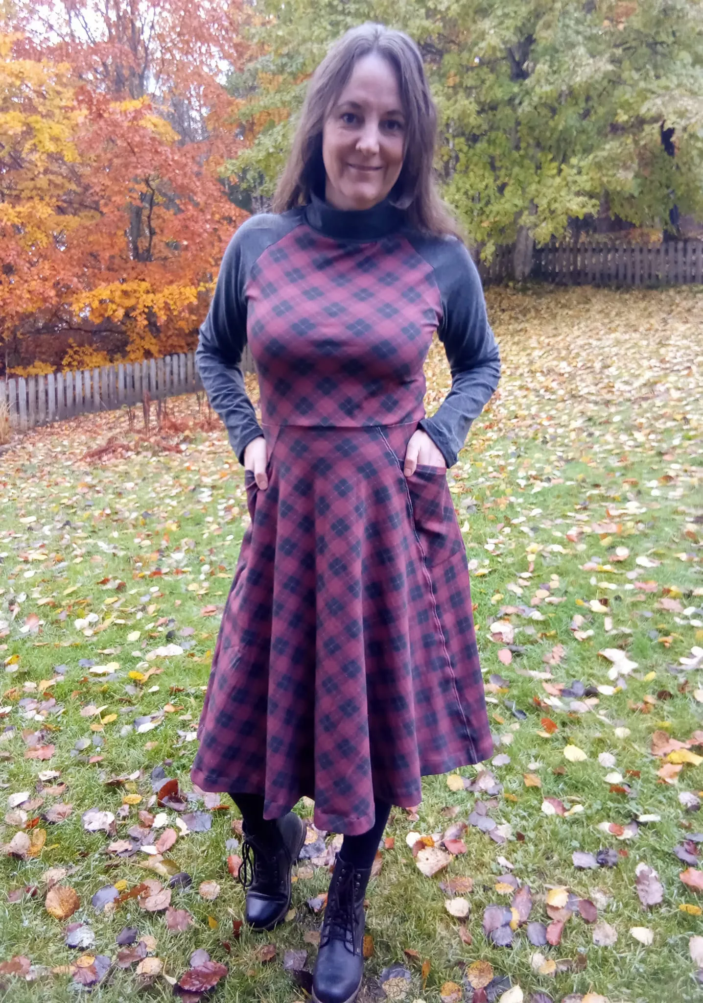 Frosty Finesse Dress Strl 34-56 PDF-mönster