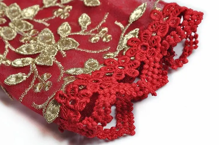 Gold Thread Women's Party Dress