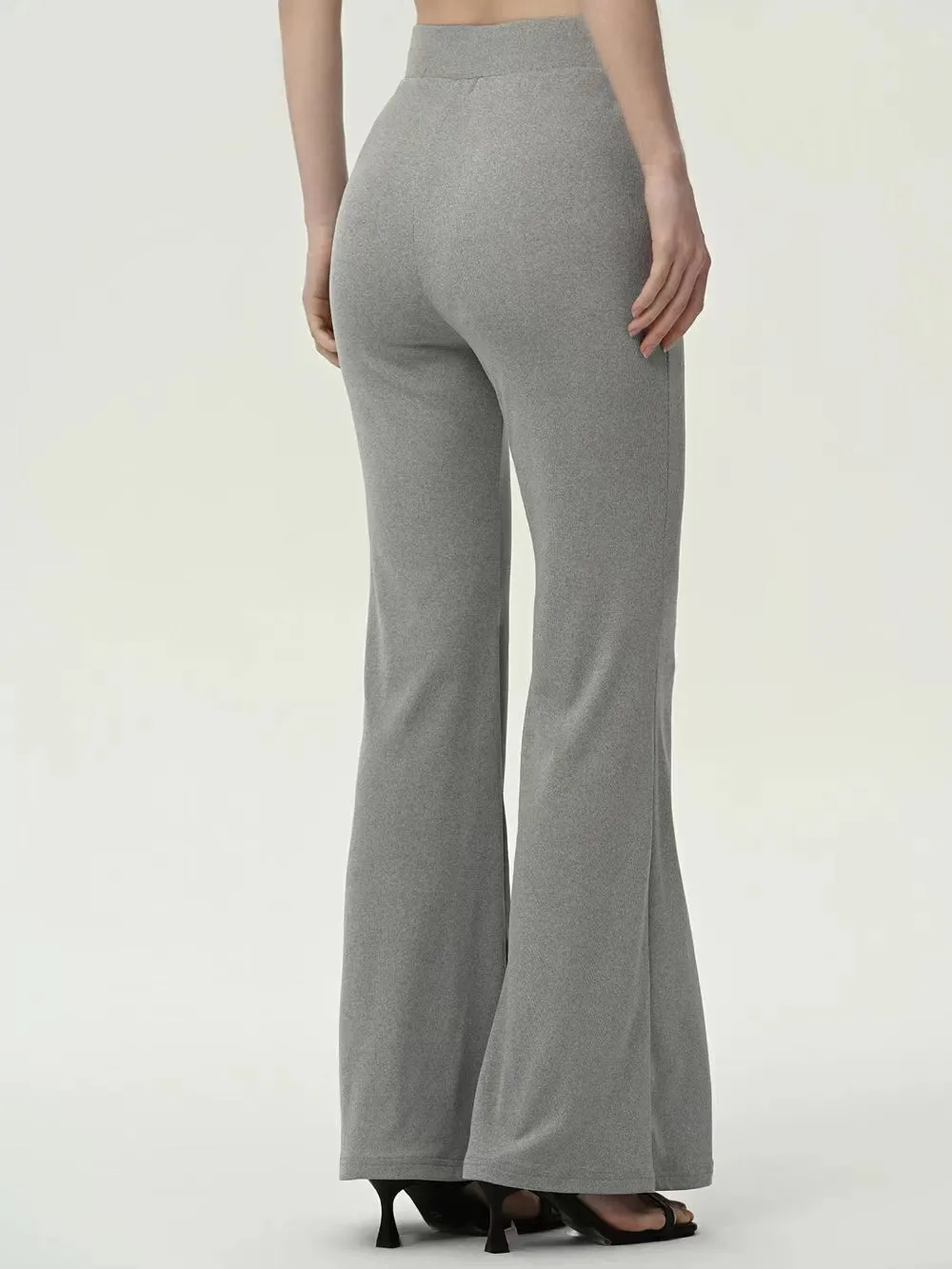 High Waist Flare Leg Pants