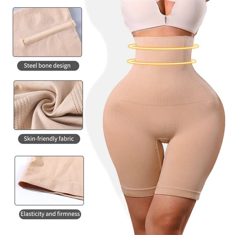 High waist shapewear safety pants