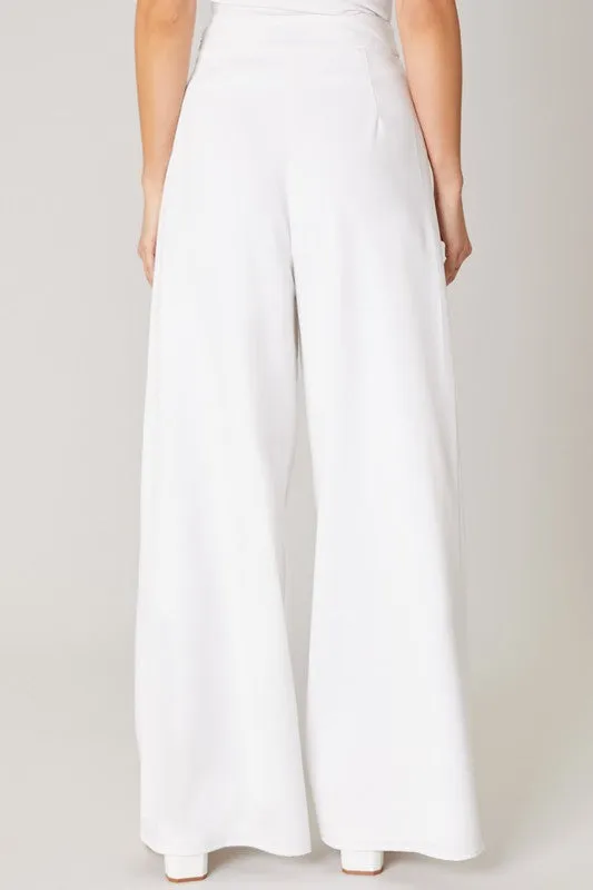 High Waist Wide Leg Pants (Pick Color)