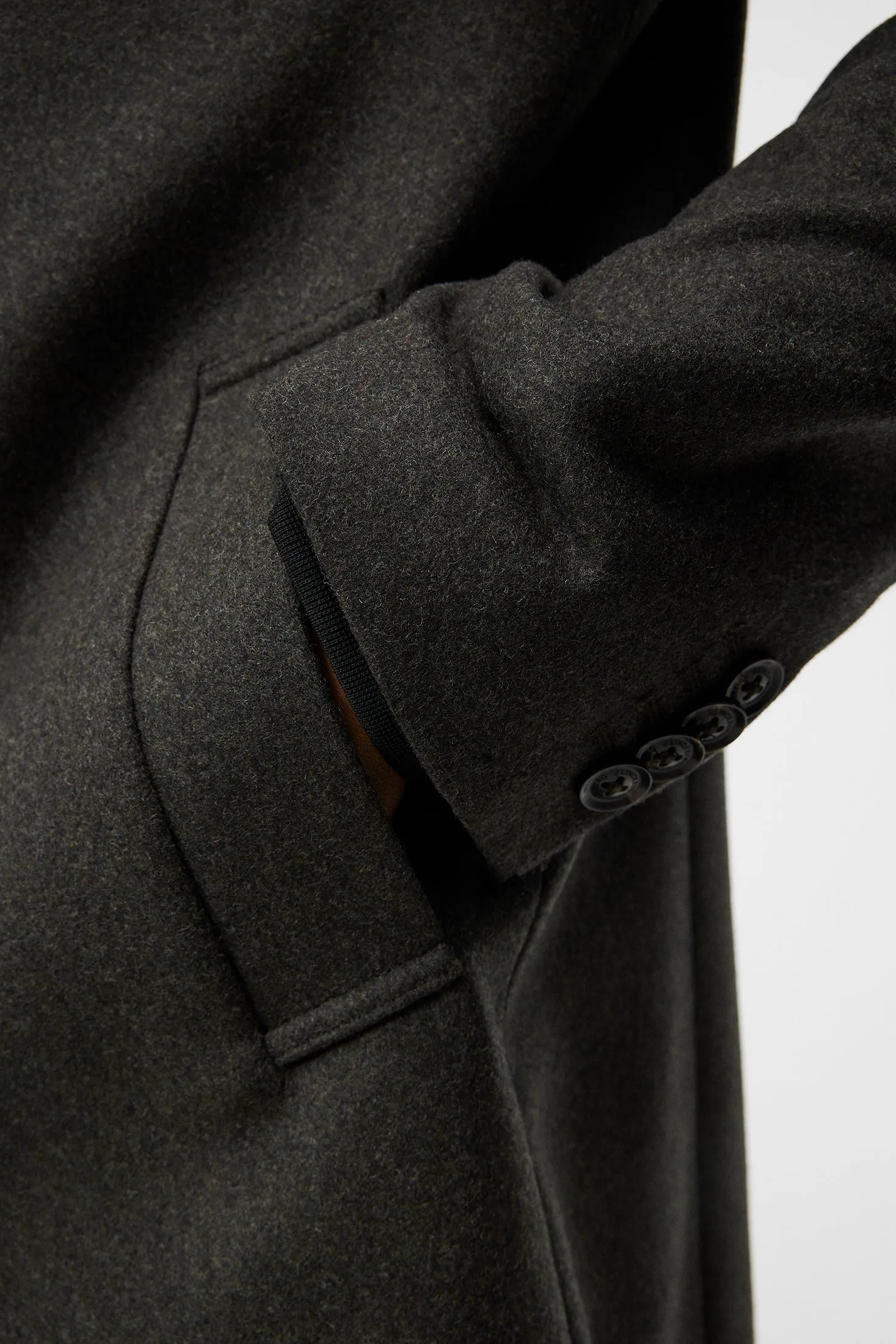 Holger Melton Coat / Forest Green