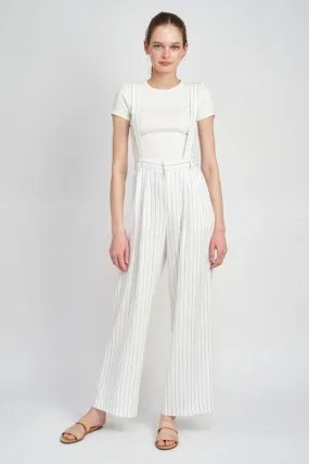 Janet High Waist Suspender Trouser