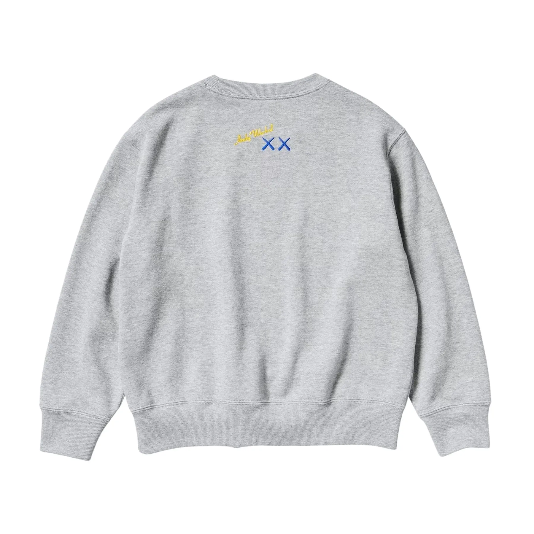 KAWS x Warhol x UNIQLO UT Graphic Sweatshirt Kids 'Grey'