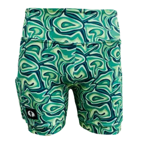 Kids High Waist Funky Pants - Maze Magic