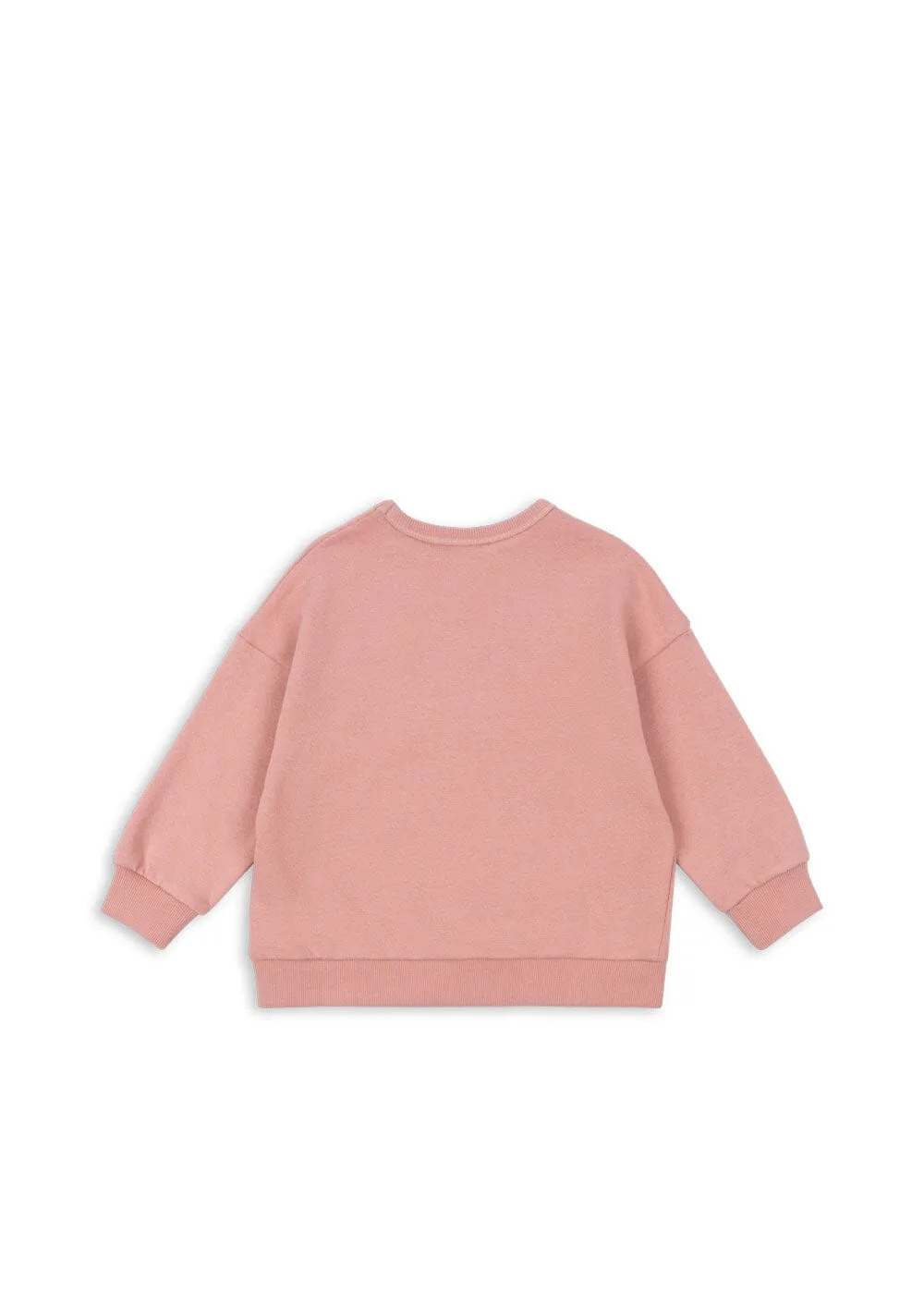 Konges Sløjd - Loupy Lou Sweatshirt Gots ks102025 - Bow Rose