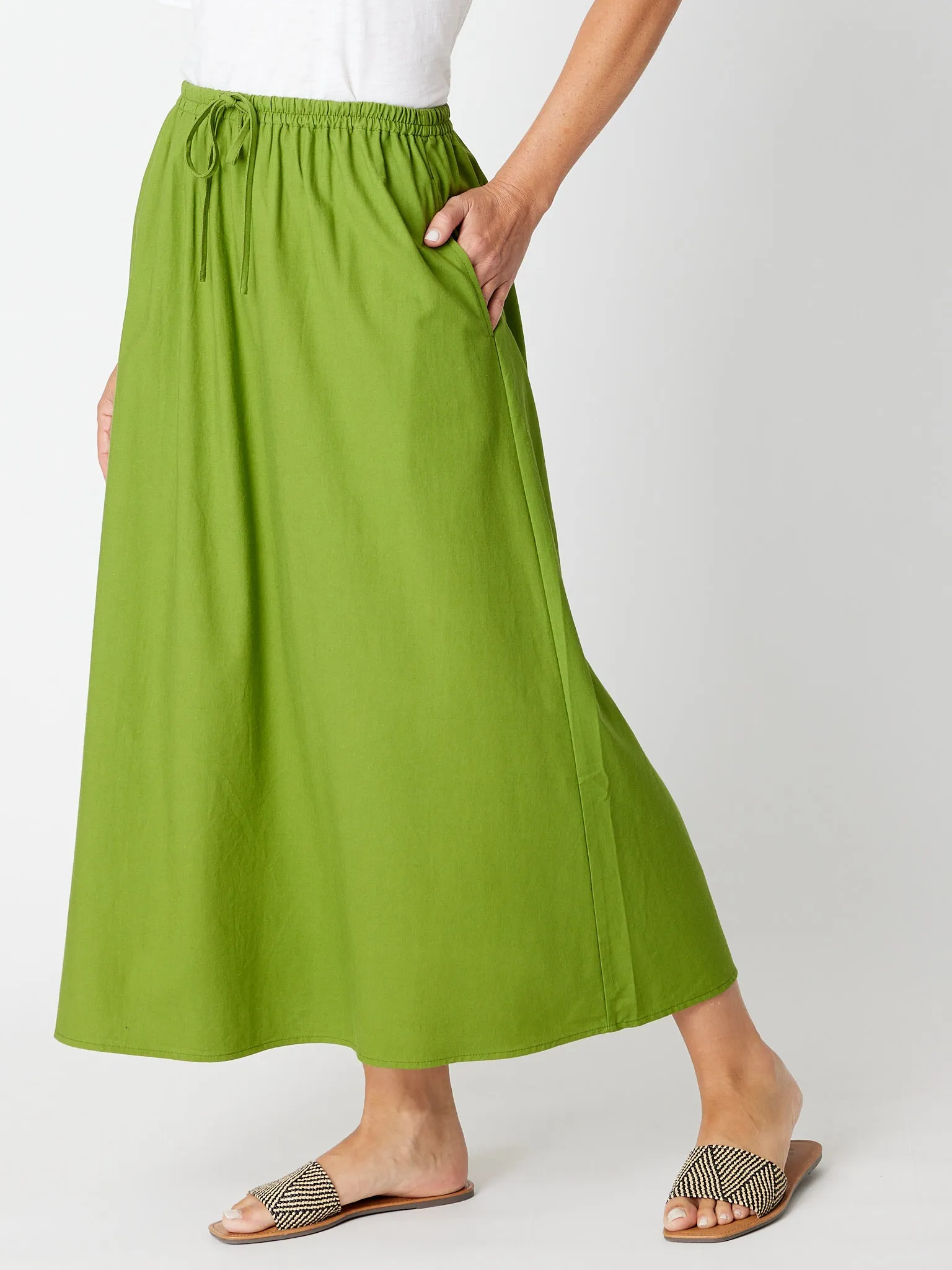 Leaves Of Love Core Skirt - Avocado 30441