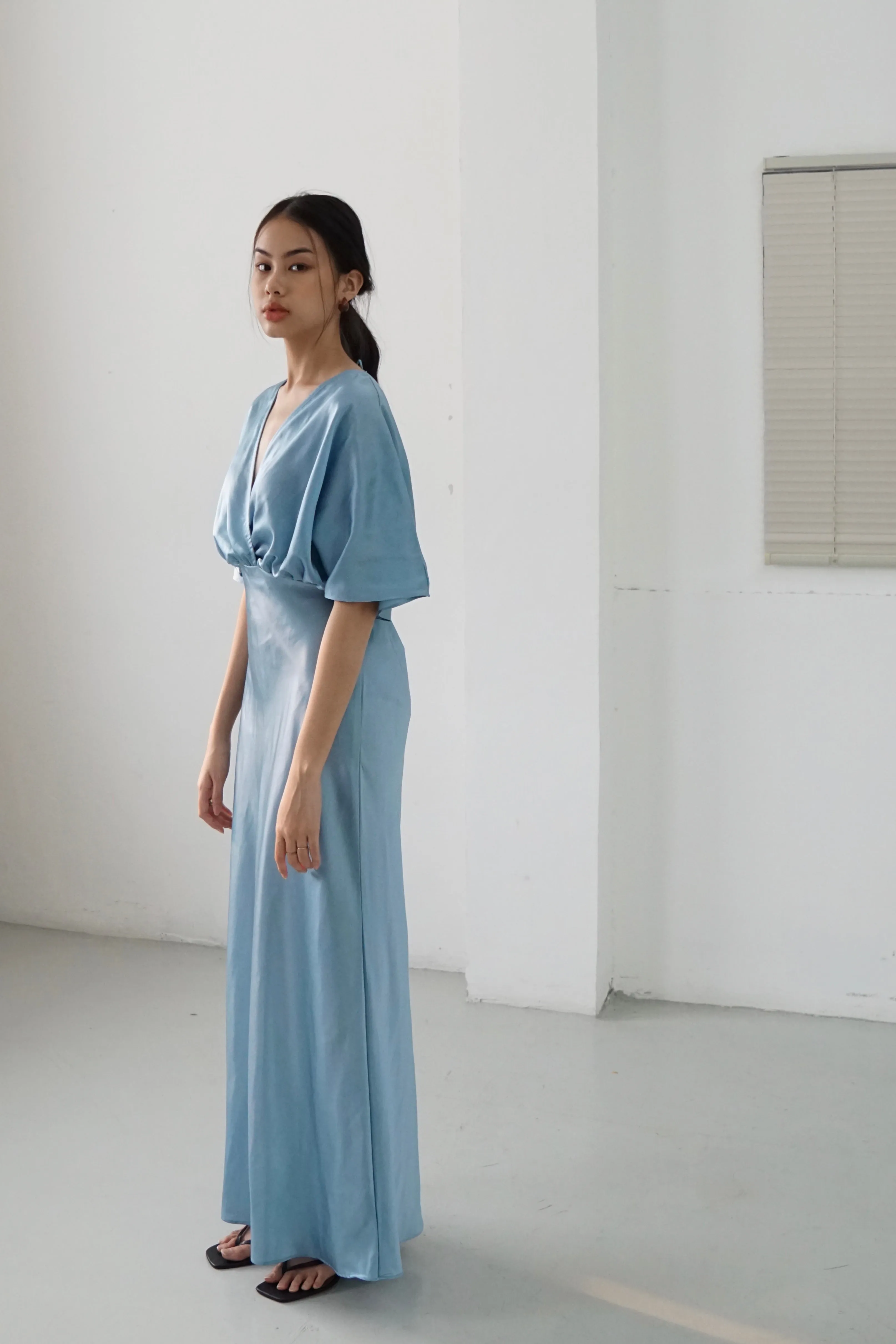 Lily Dress -  Frosty Blue