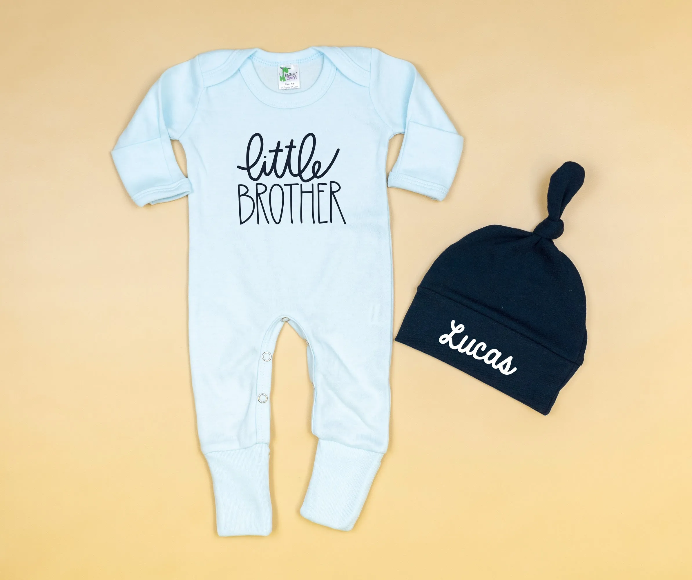 Little Brother Romper | Pastel Blue