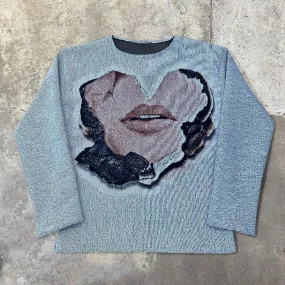 Love Retro Crew Neck Sweatshirt