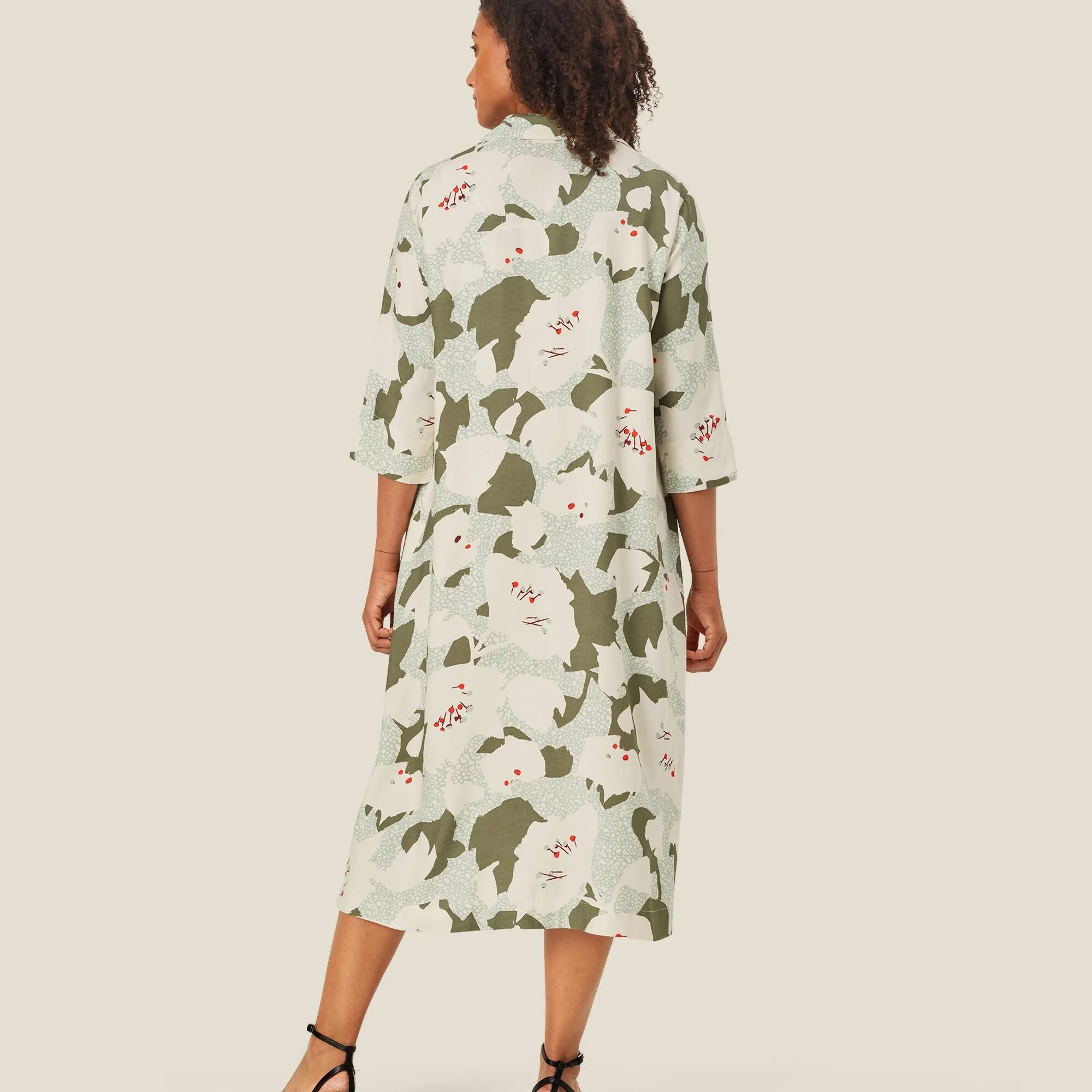 Masai Nikeetos Dress In Frosty Green