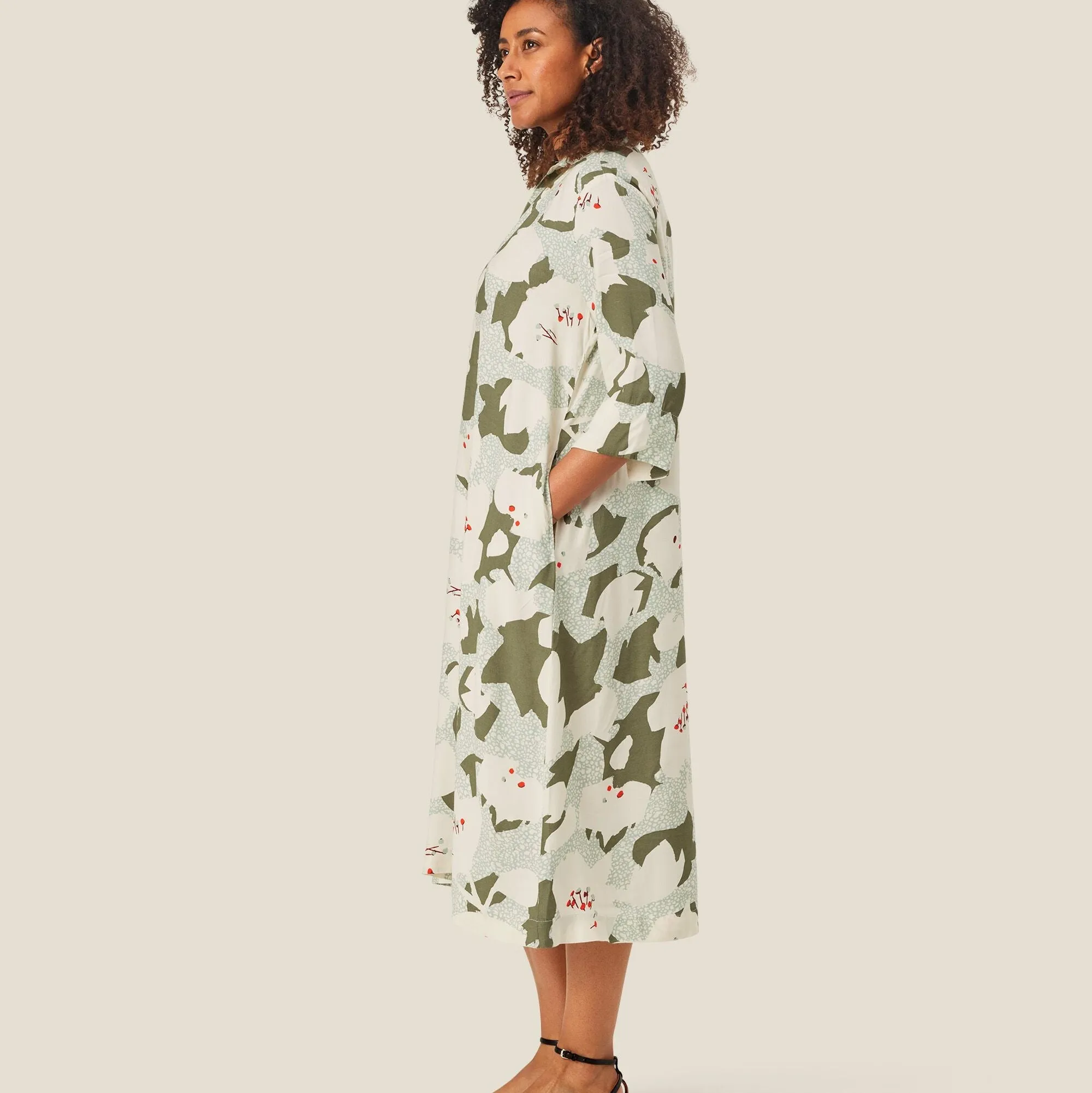 Masai Nikeetos Dress In Frosty Green