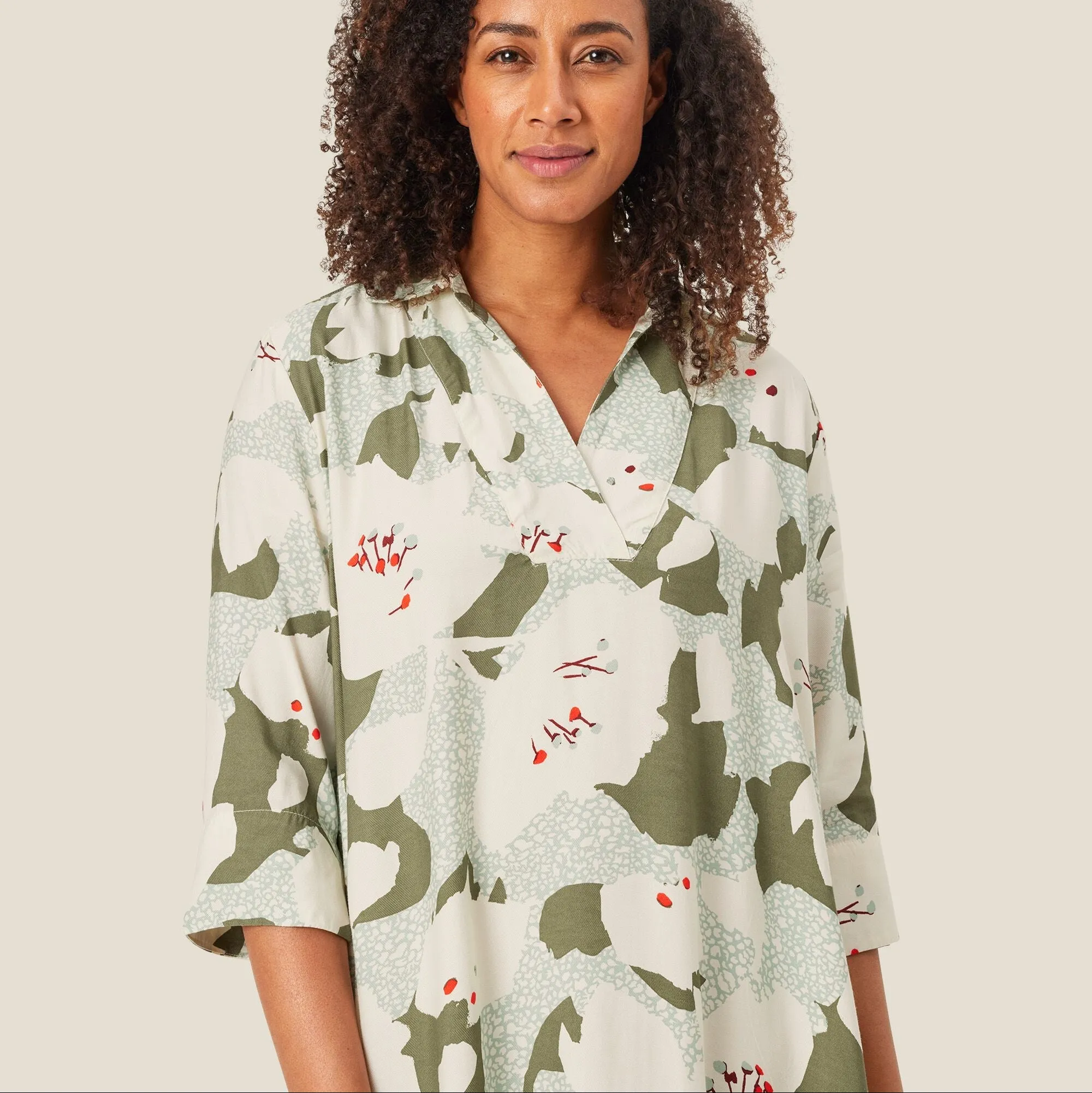 Masai Nikeetos Dress In Frosty Green