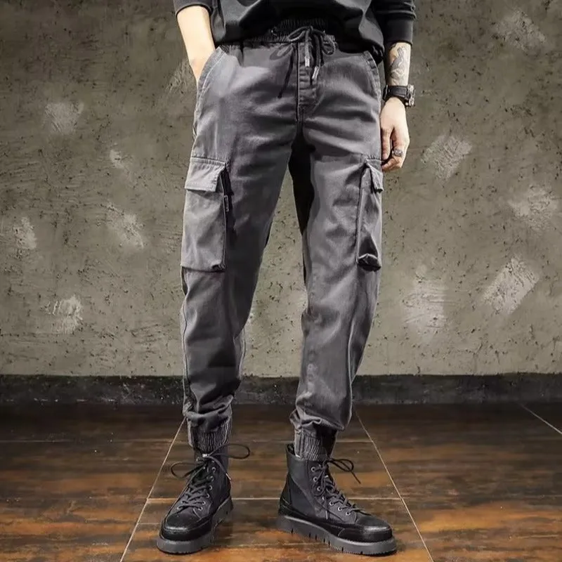 Men's Autumn Thin Fashion Loose Overalls