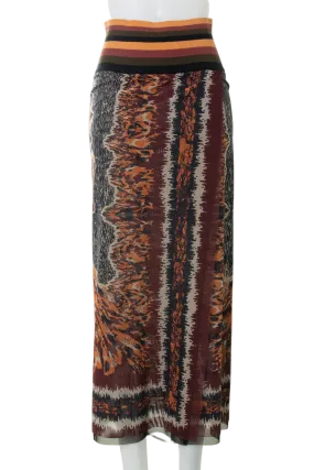 Mesh Maxi Skirt