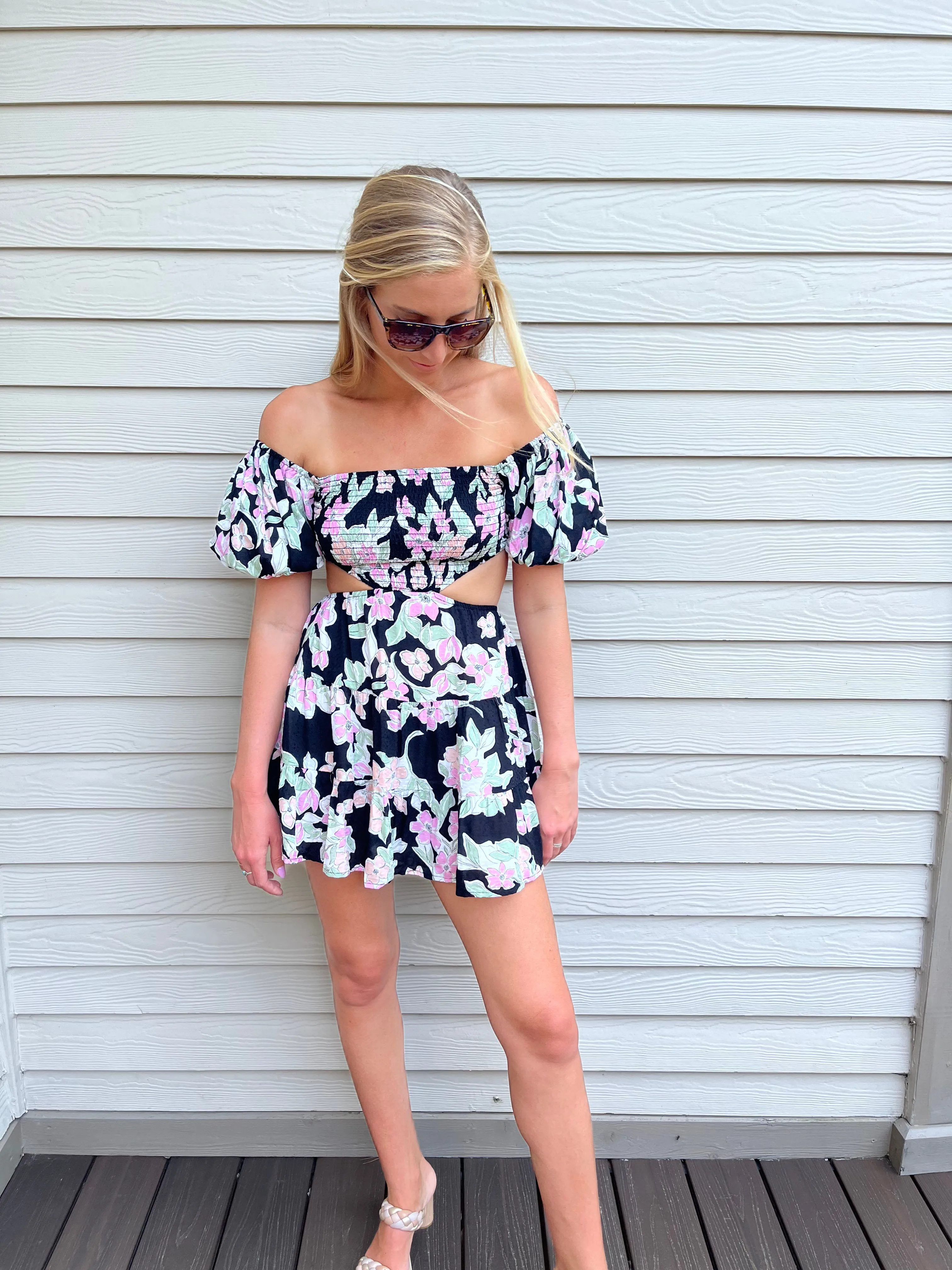 Midnight Rose Dress