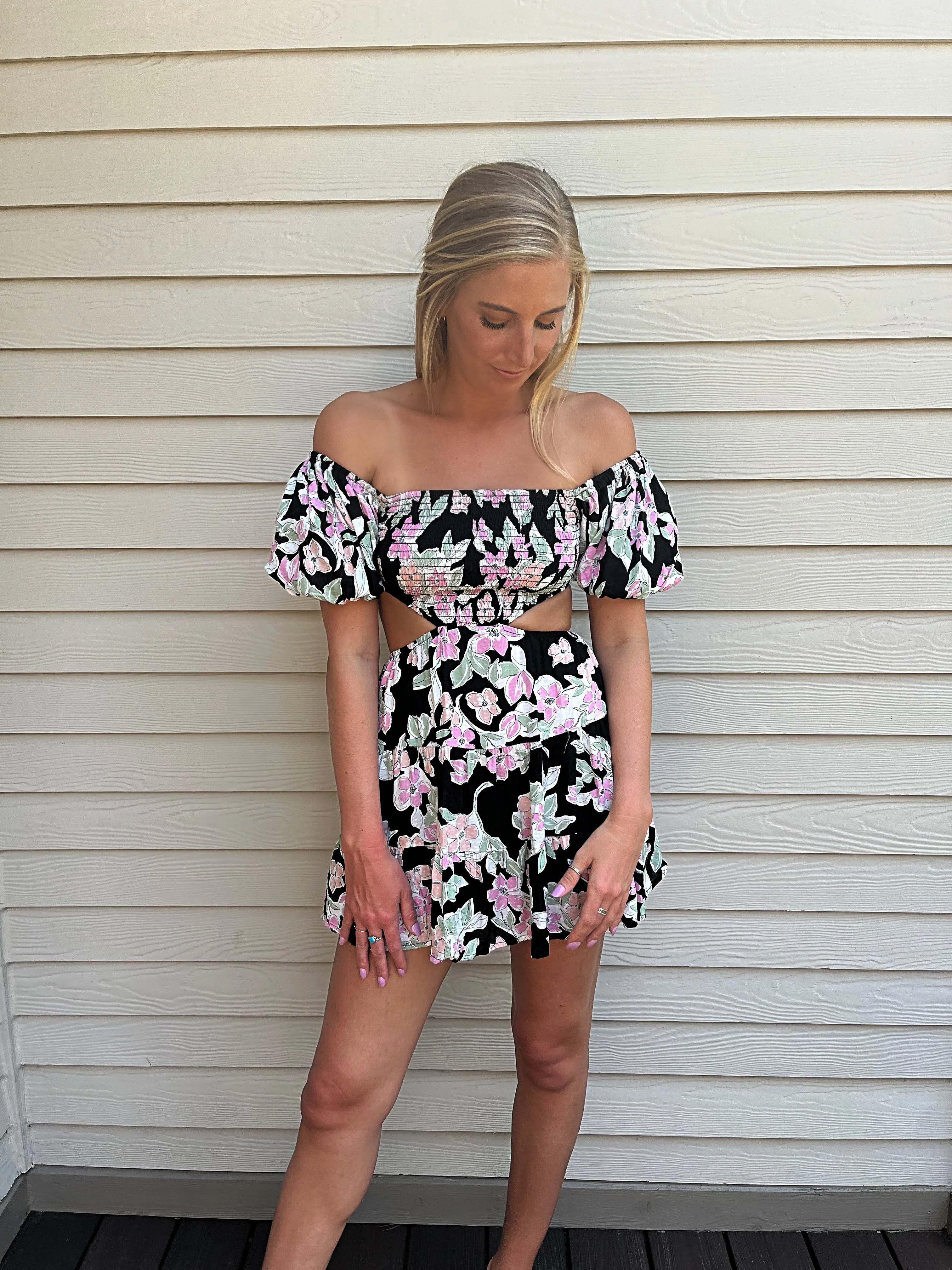 Midnight Rose Dress