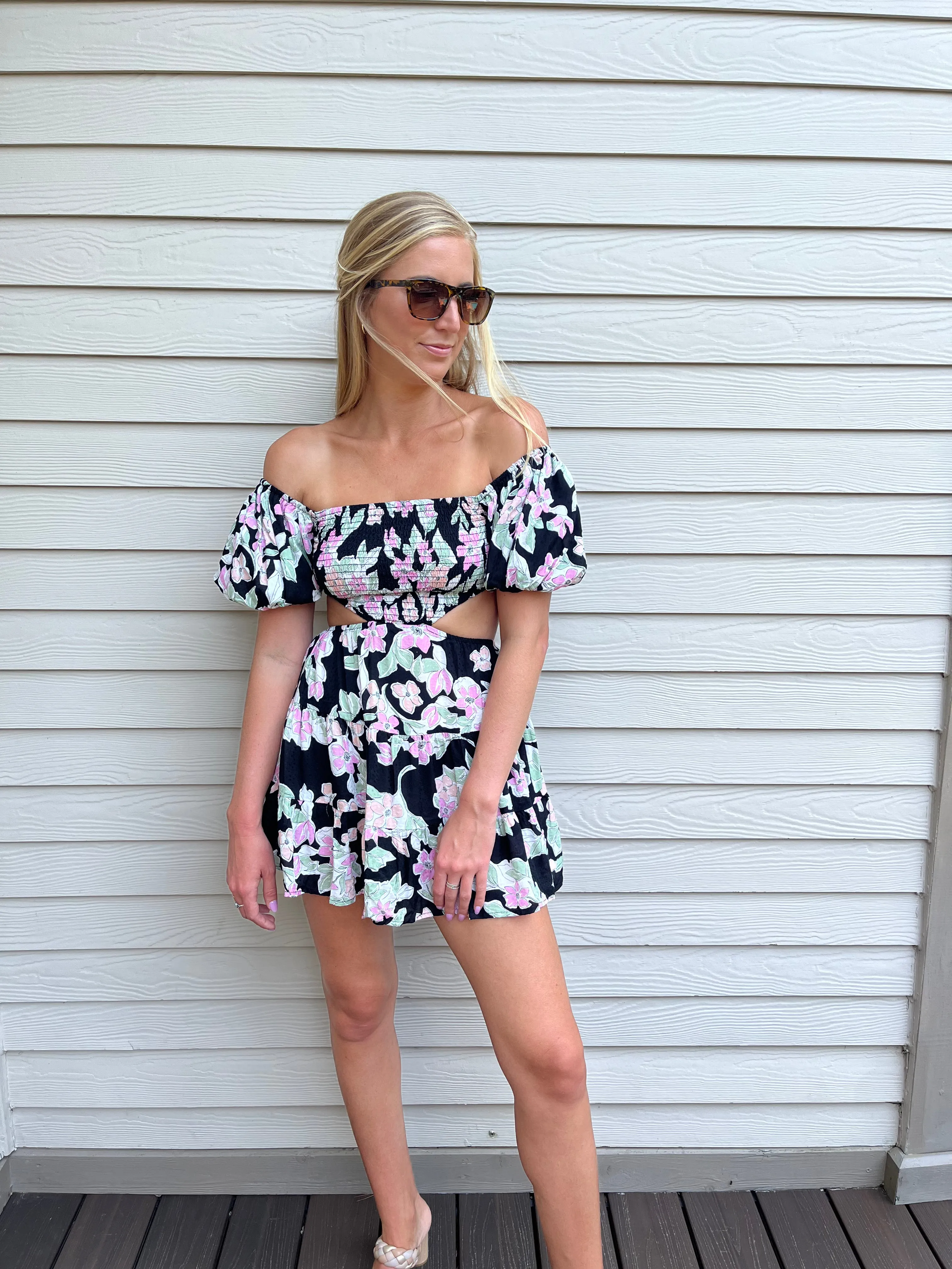 Midnight Rose Dress
