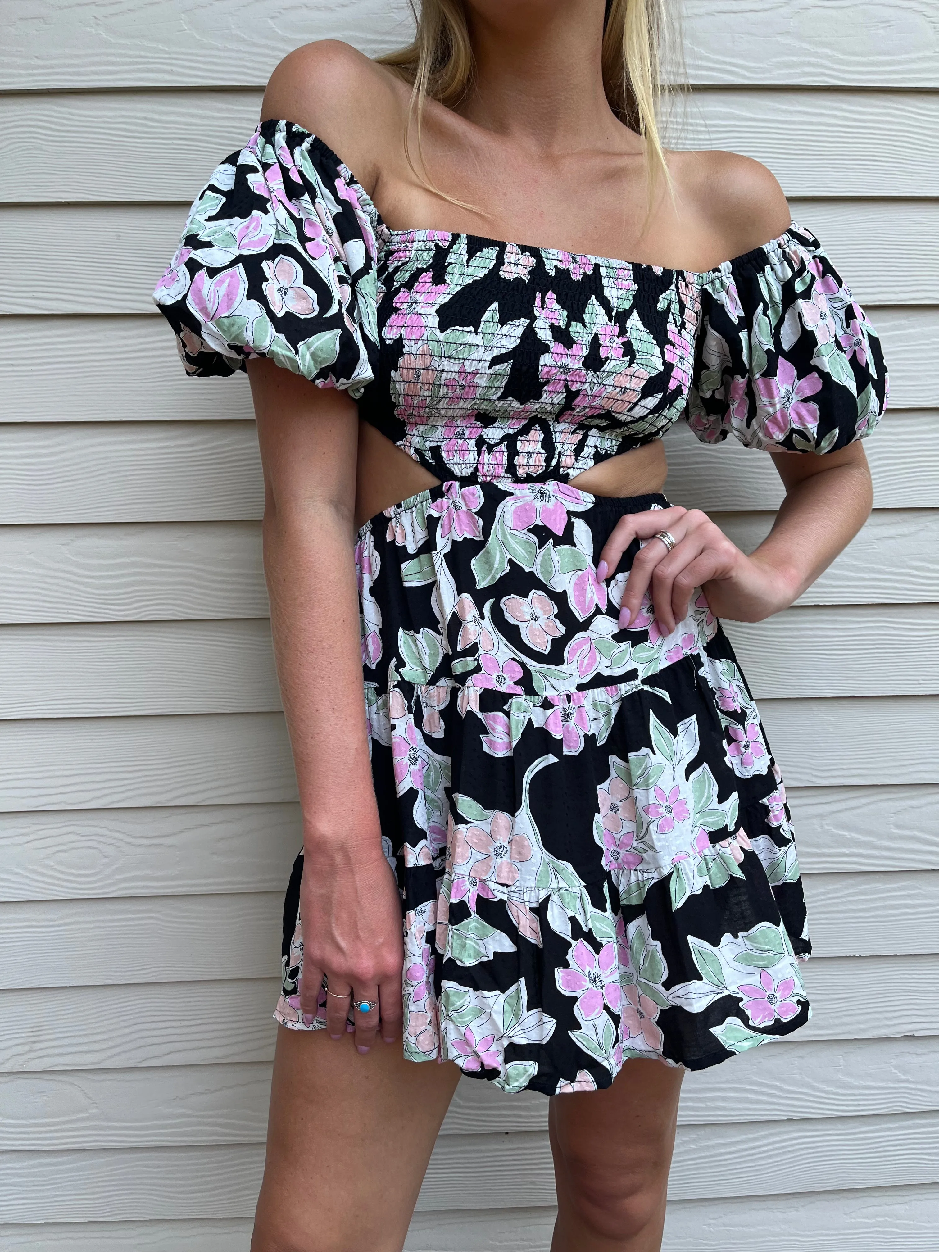 Midnight Rose Dress
