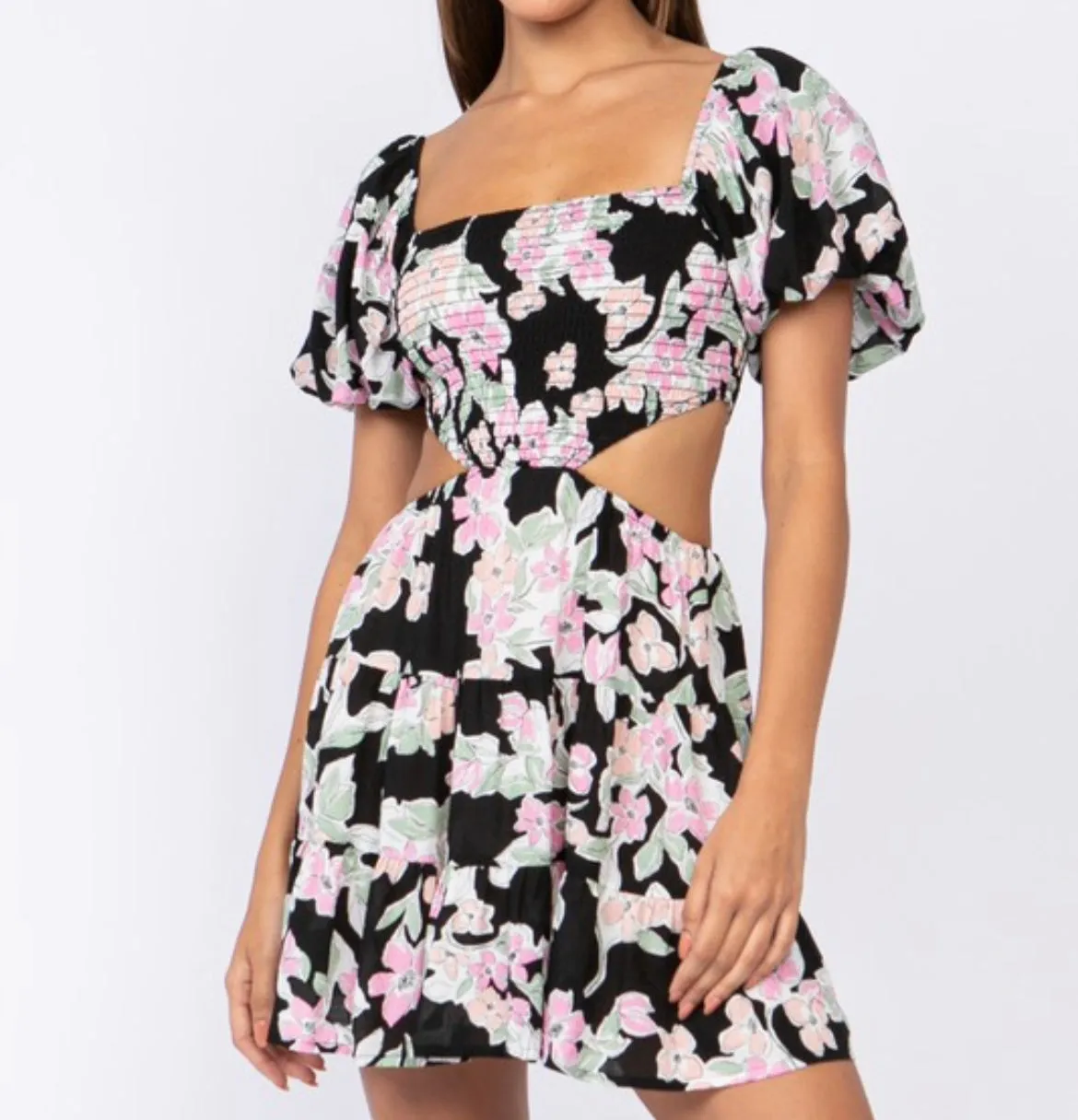 Midnight Rose Dress