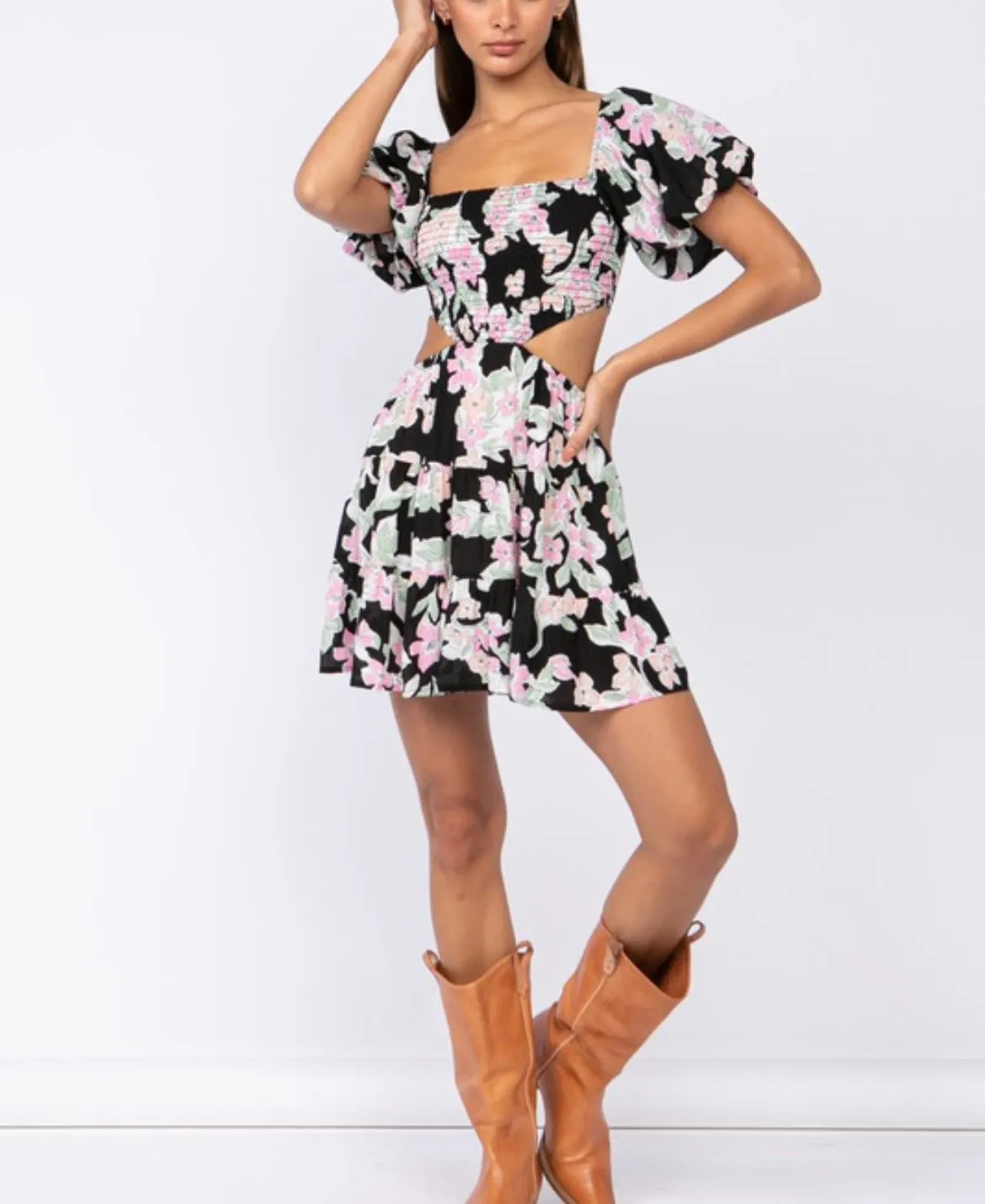 Midnight Rose Dress