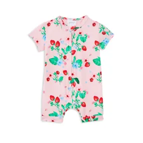Milky - Very Berry Zip Romper