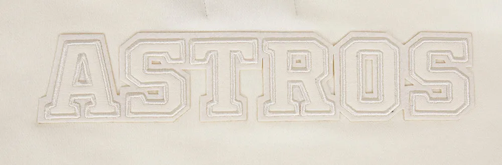 MLB HOUSTON ASTROS NEUTRAL WOMEN'S CREWNECK (EGGSHELL)