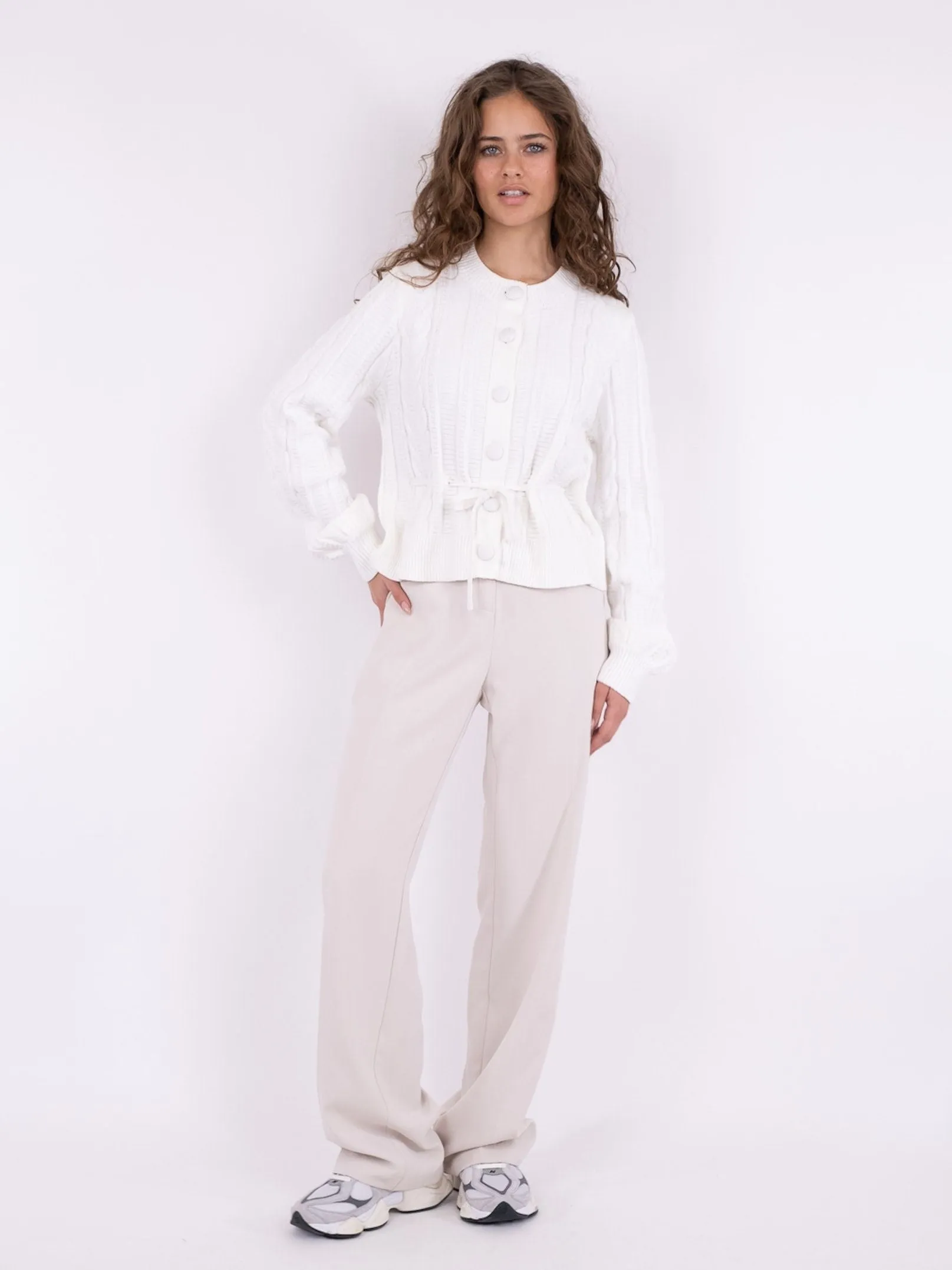 Molina Knit Cardigan - Off White