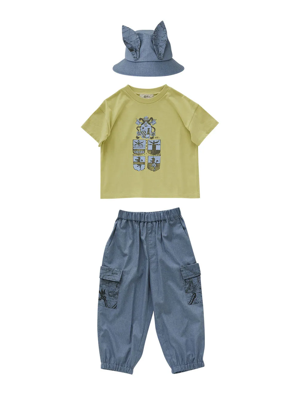 Noctua Blue Cargo Pants