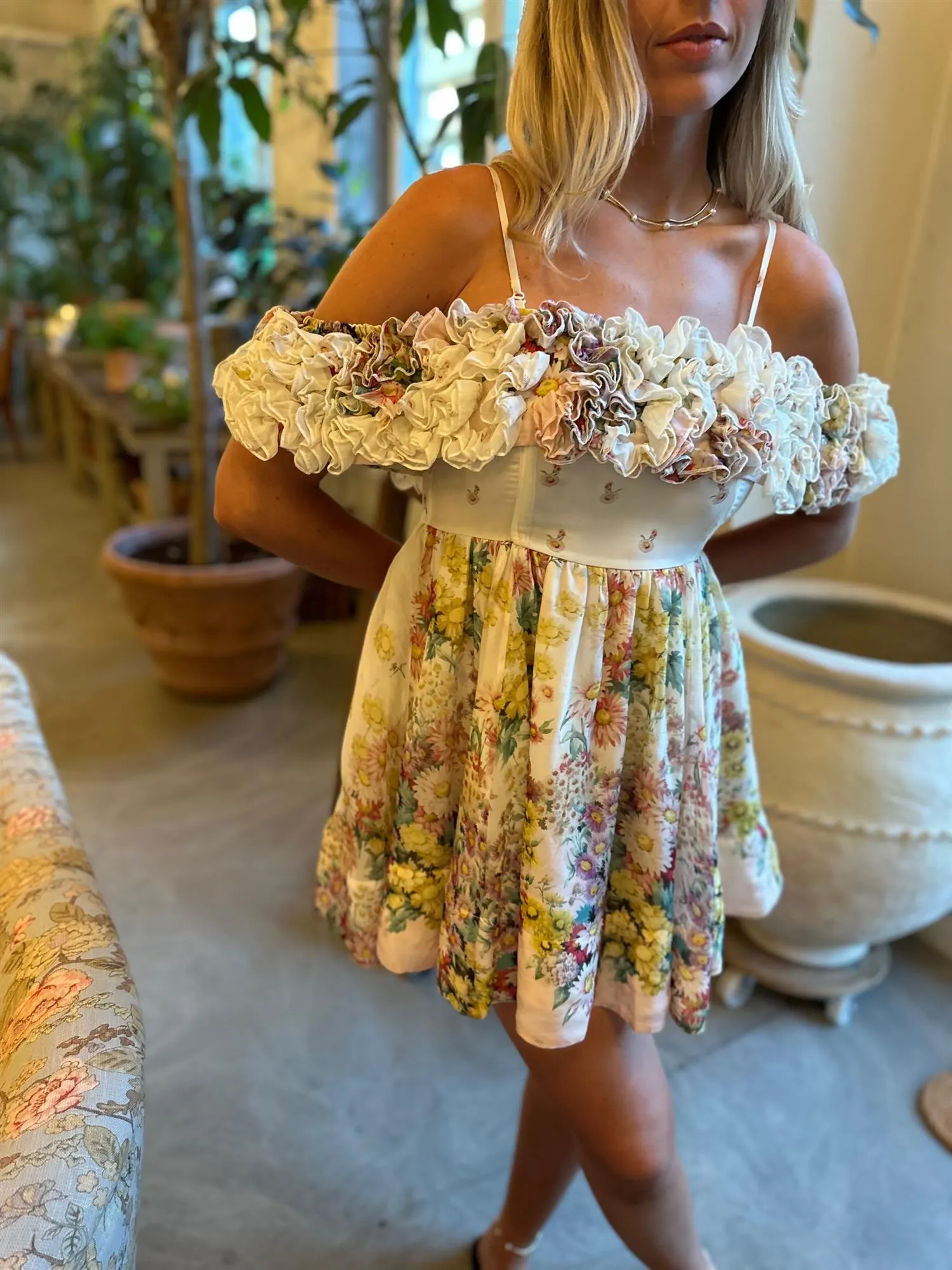 Organza Babydoll Dress