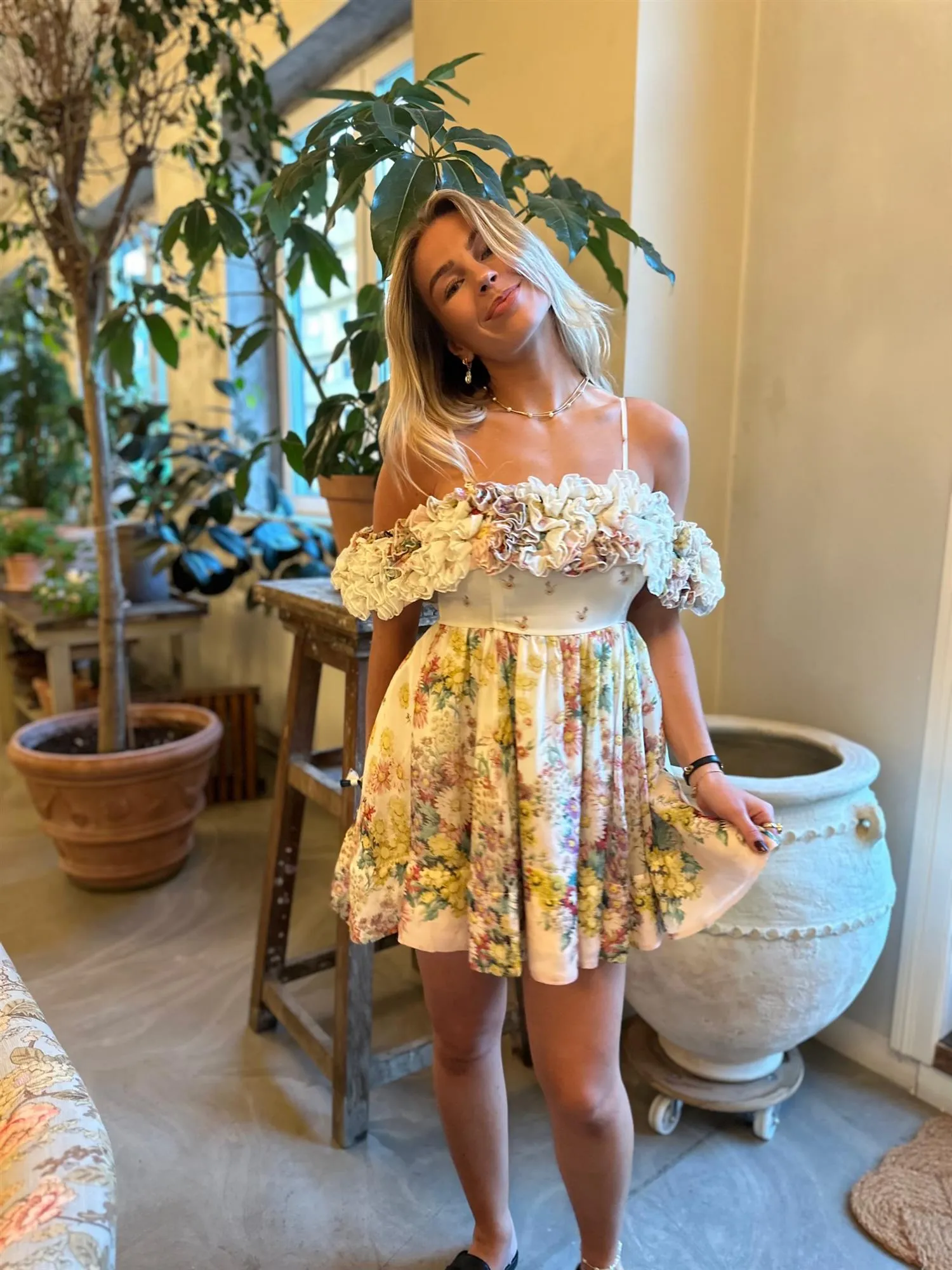 Organza Babydoll Dress