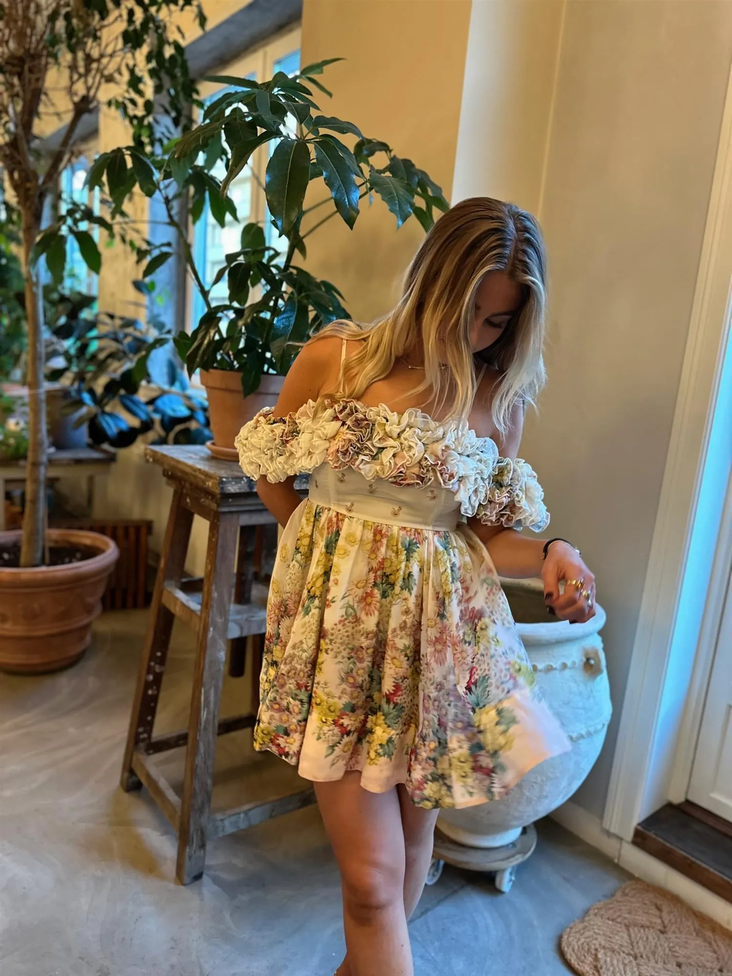 Organza Babydoll Dress