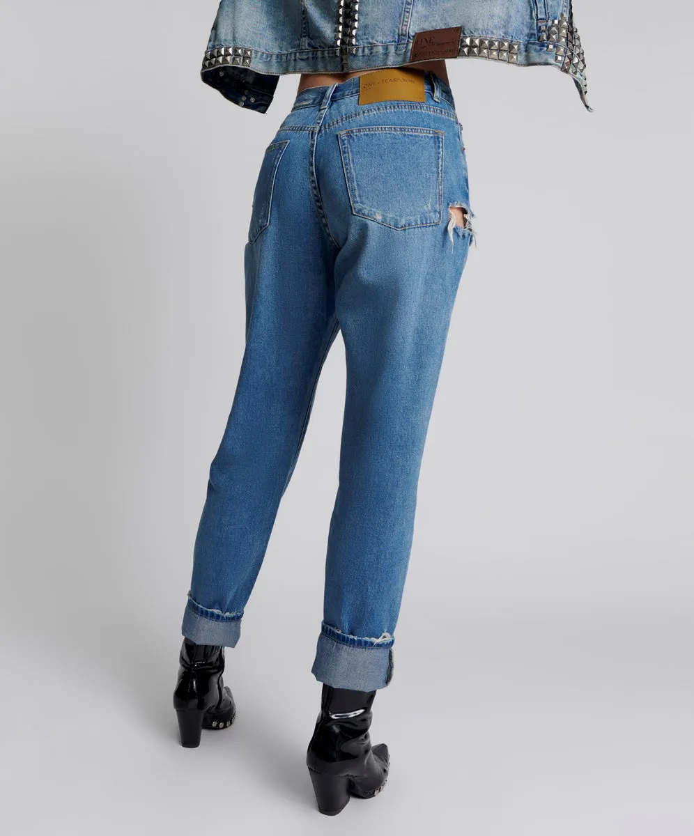 PACIFICA 1982s HIGH WAIST BALLOON JEANS