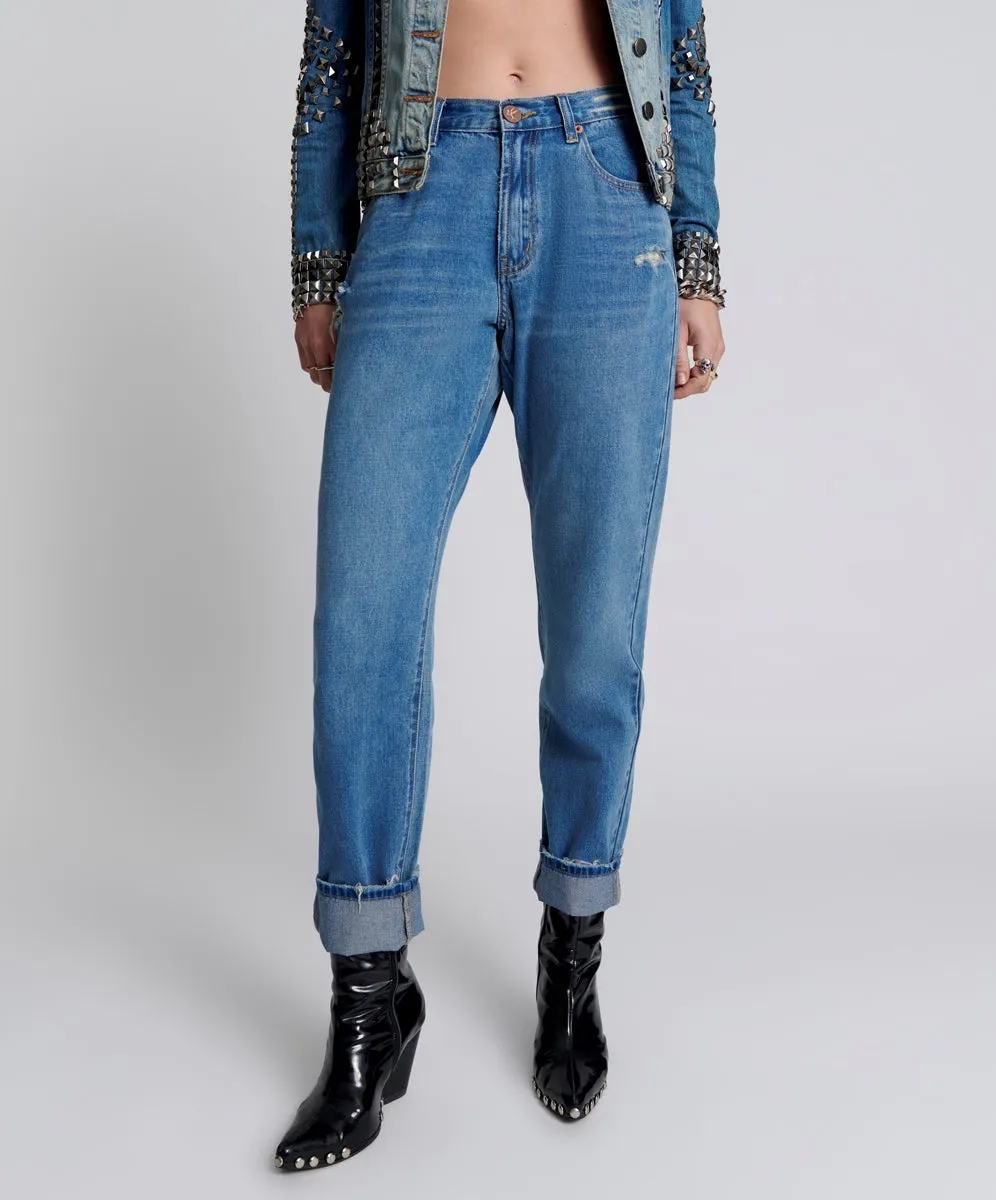 PACIFICA 1982s HIGH WAIST BALLOON JEANS