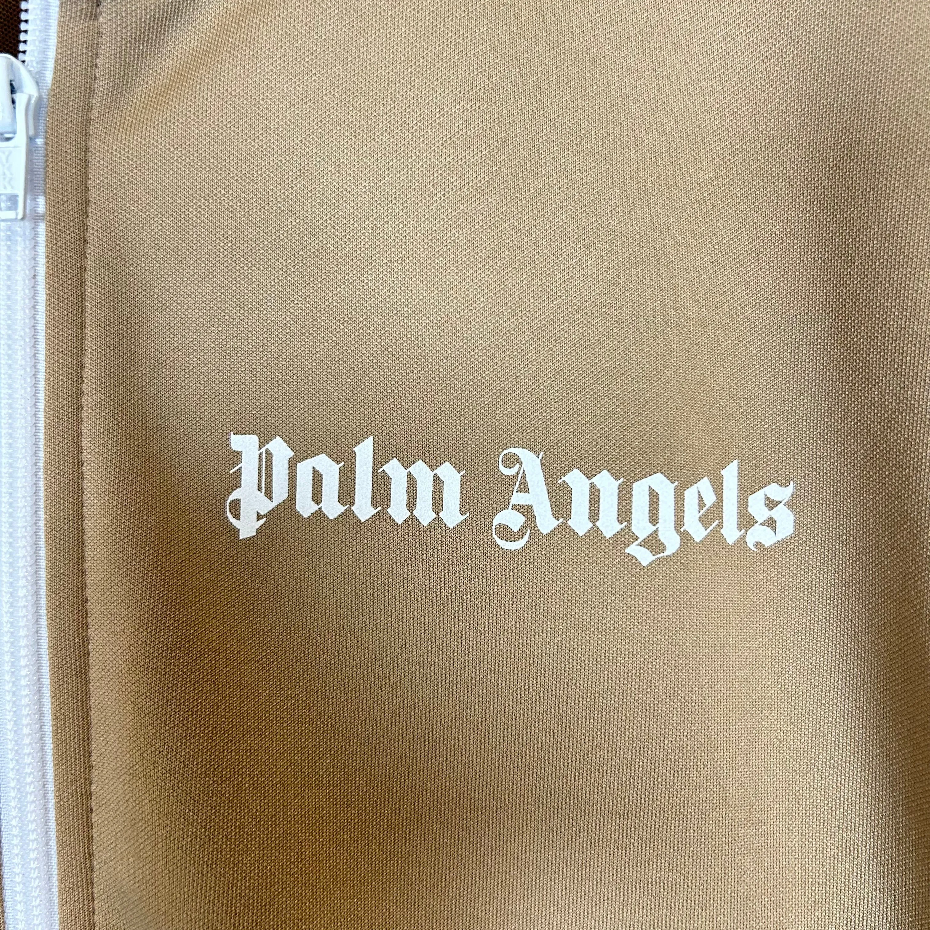 Palm Angels Tan Track Jacket Size M
