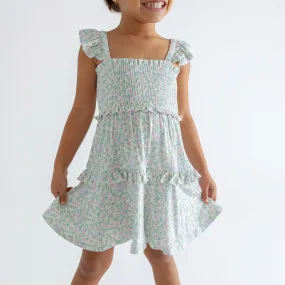 Prairie Floral- Smocked Babydoll Dress