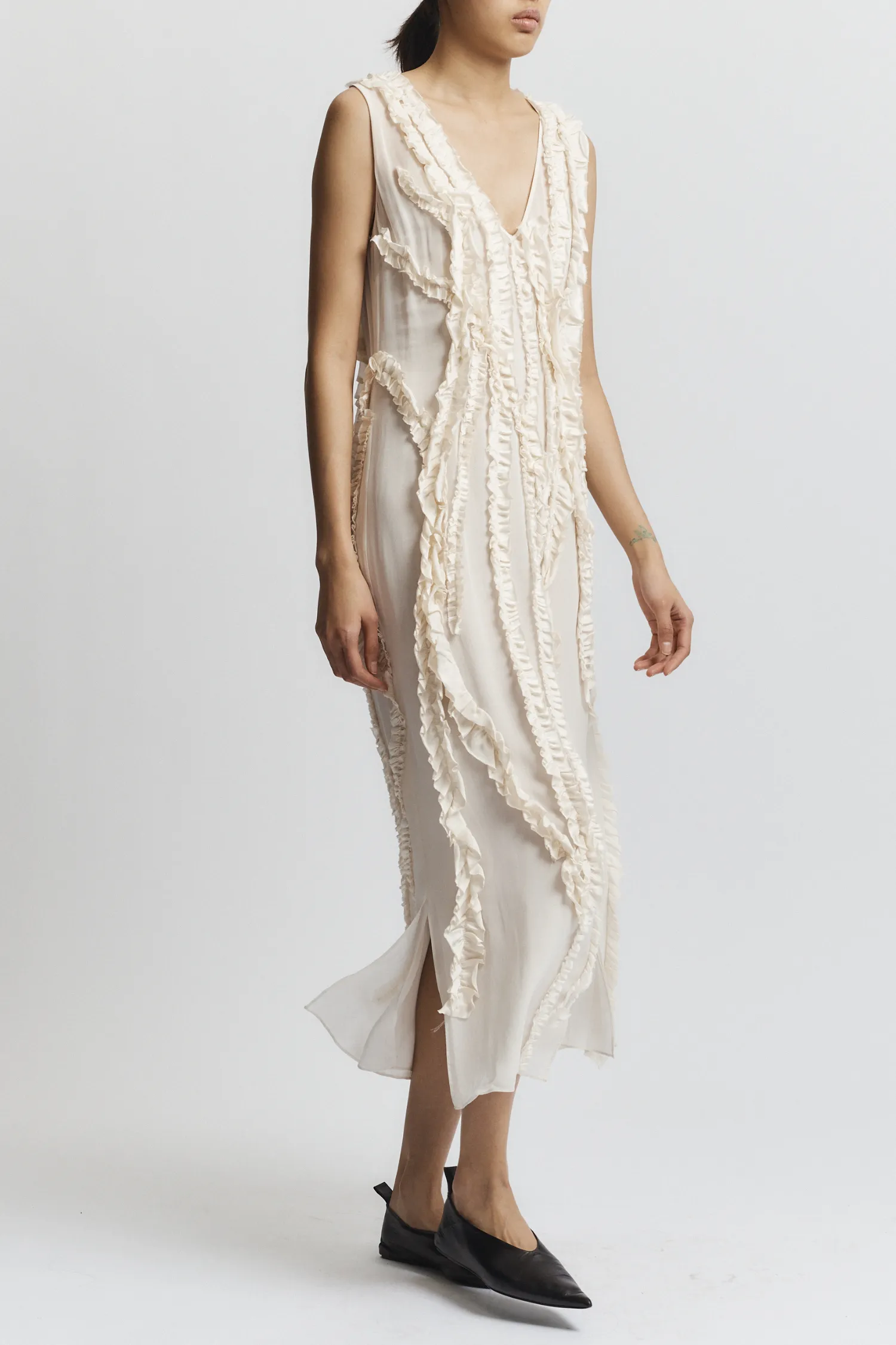 Renata Shift Dress, Ivory