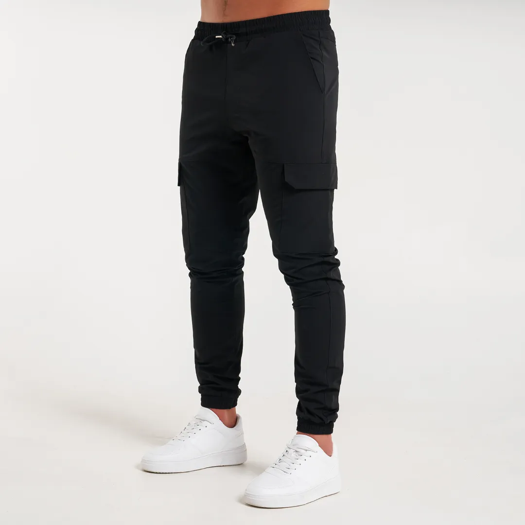 Rivero Tech Cargo Pants - Black