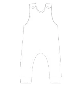 Rompers -  Blue Grid