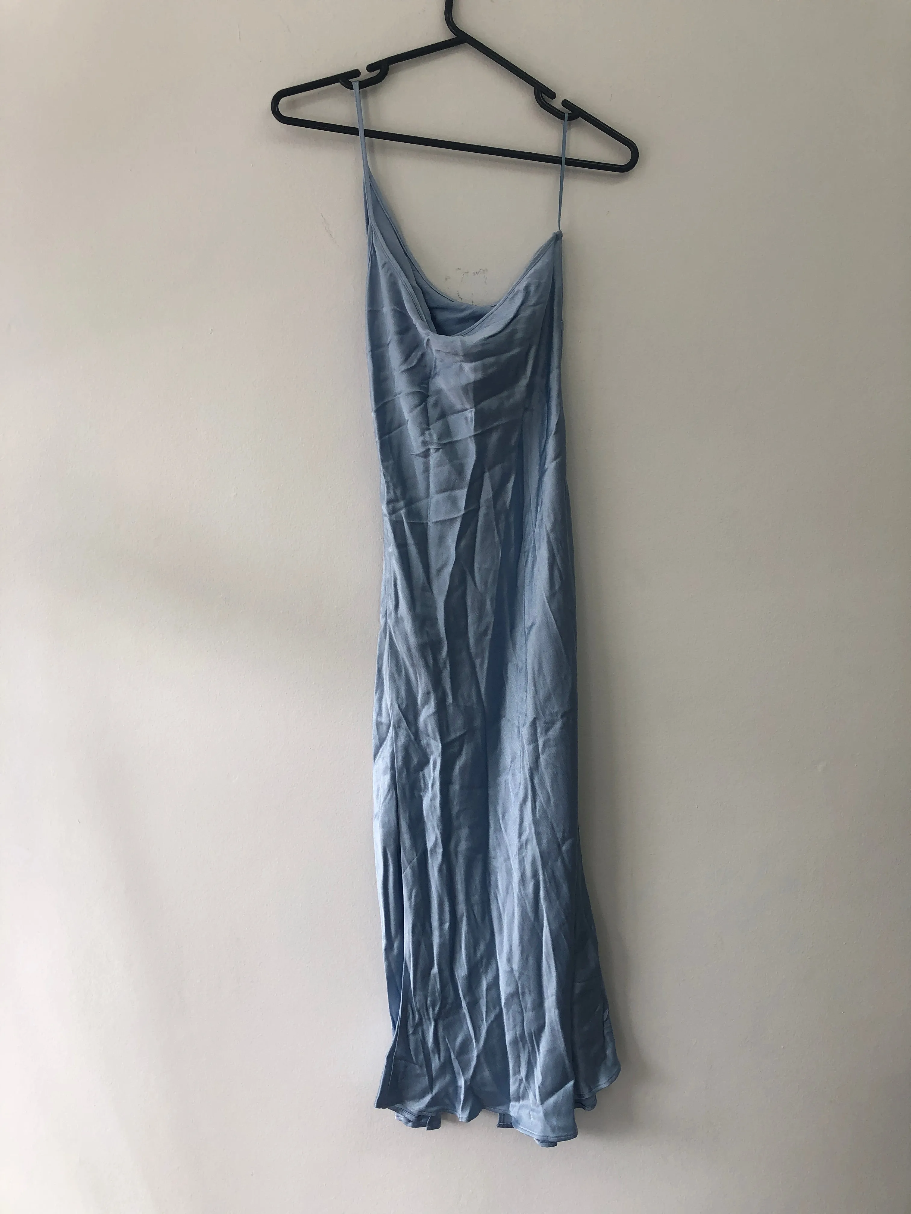 Salton Slip Midi Dress Sky Blue