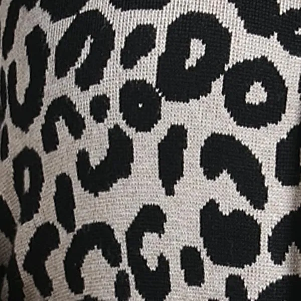 Sandra Leopard Print Button Down Cardigan