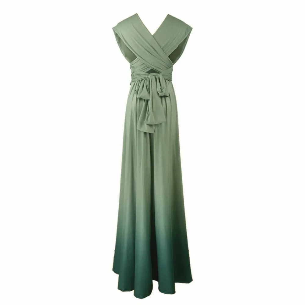 Sexy backless multi-way wrap floor-length dress | transformer evening gowns long prom dress