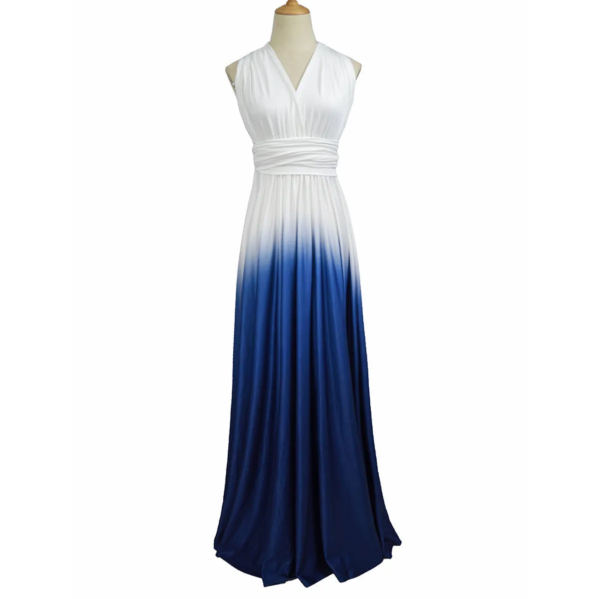 Sexy backless multi-way wrap floor-length dress | transformer evening gowns long prom dress