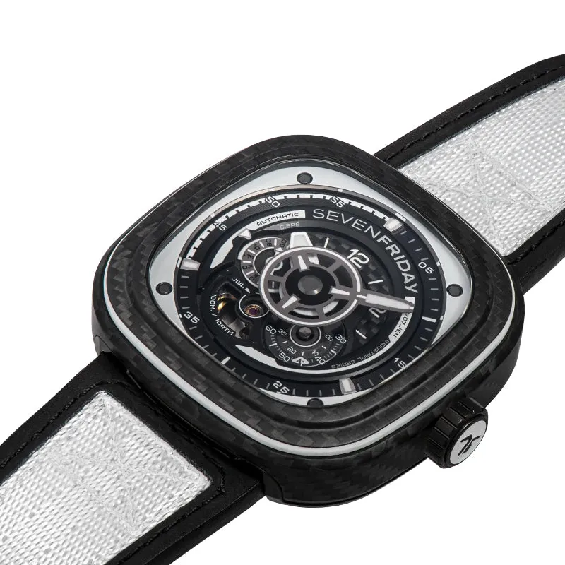 SF Watch P3C/7 White Carbon
