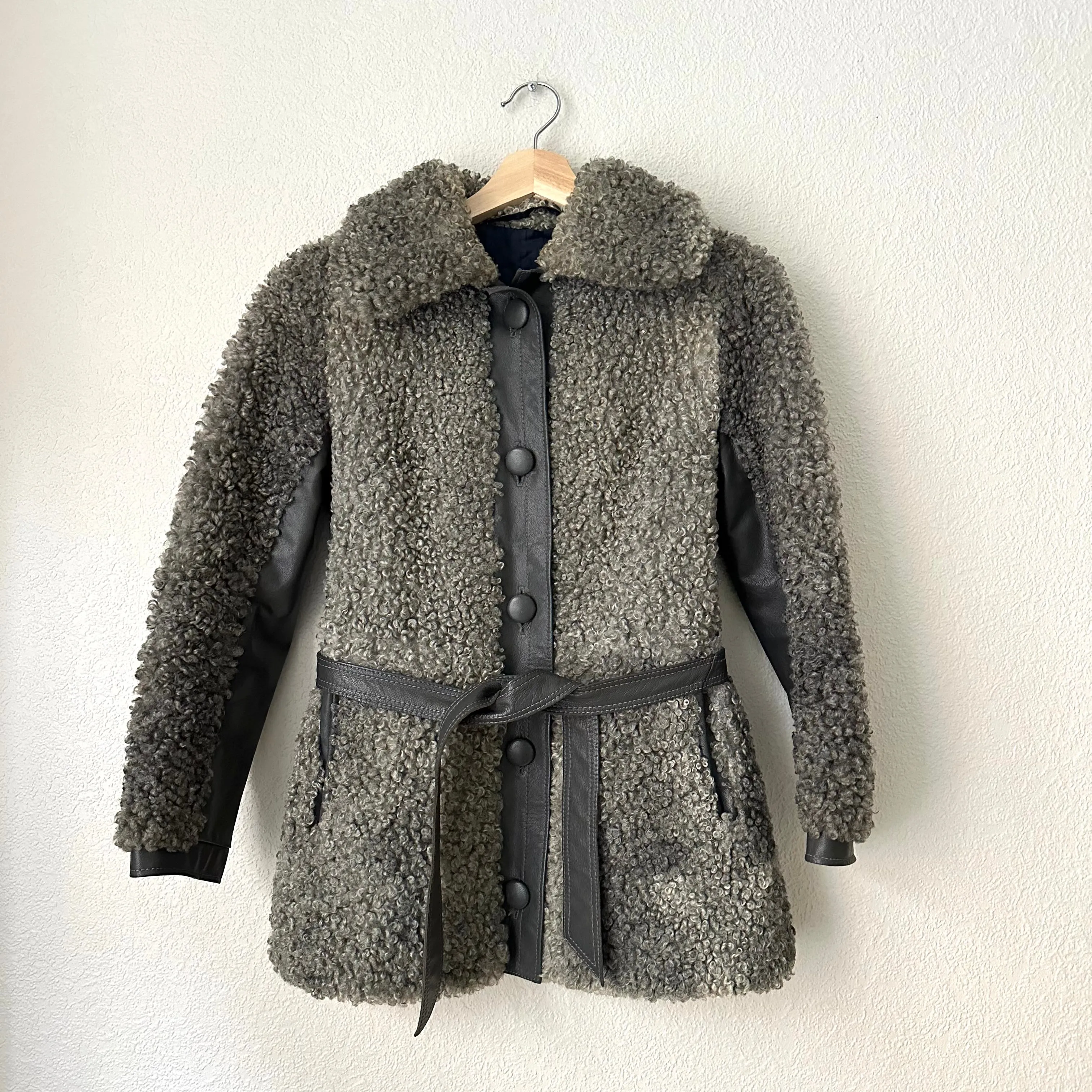 Sheepskin Winter Jacket - size XS-S