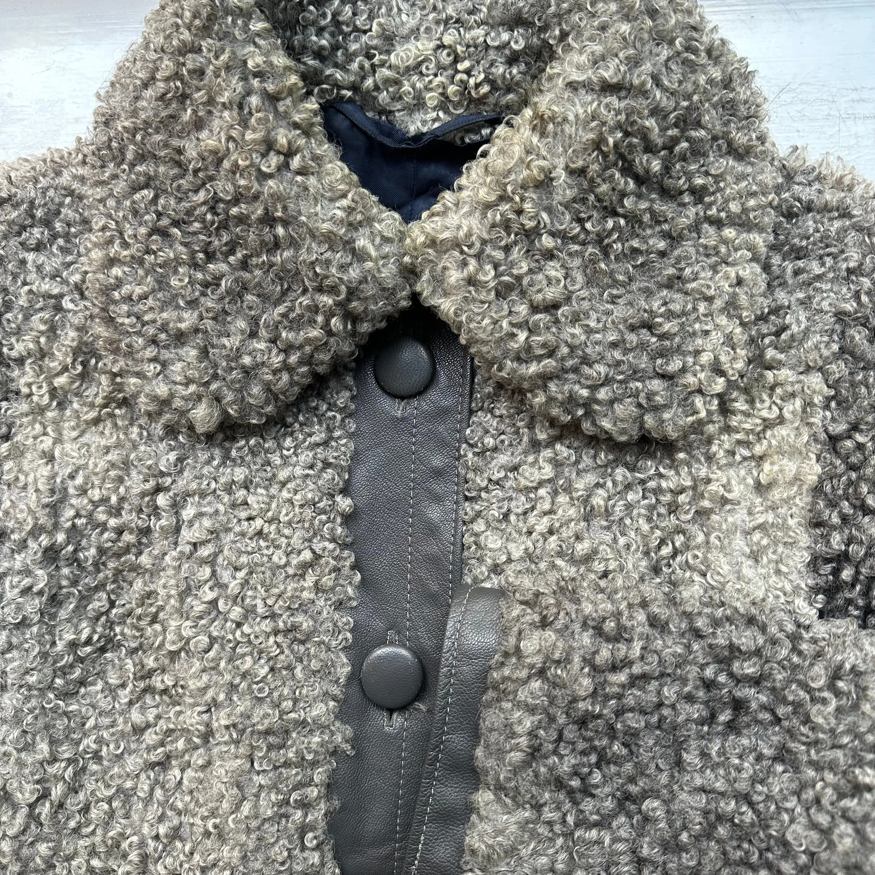 Sheepskin Winter Jacket - size XS-S