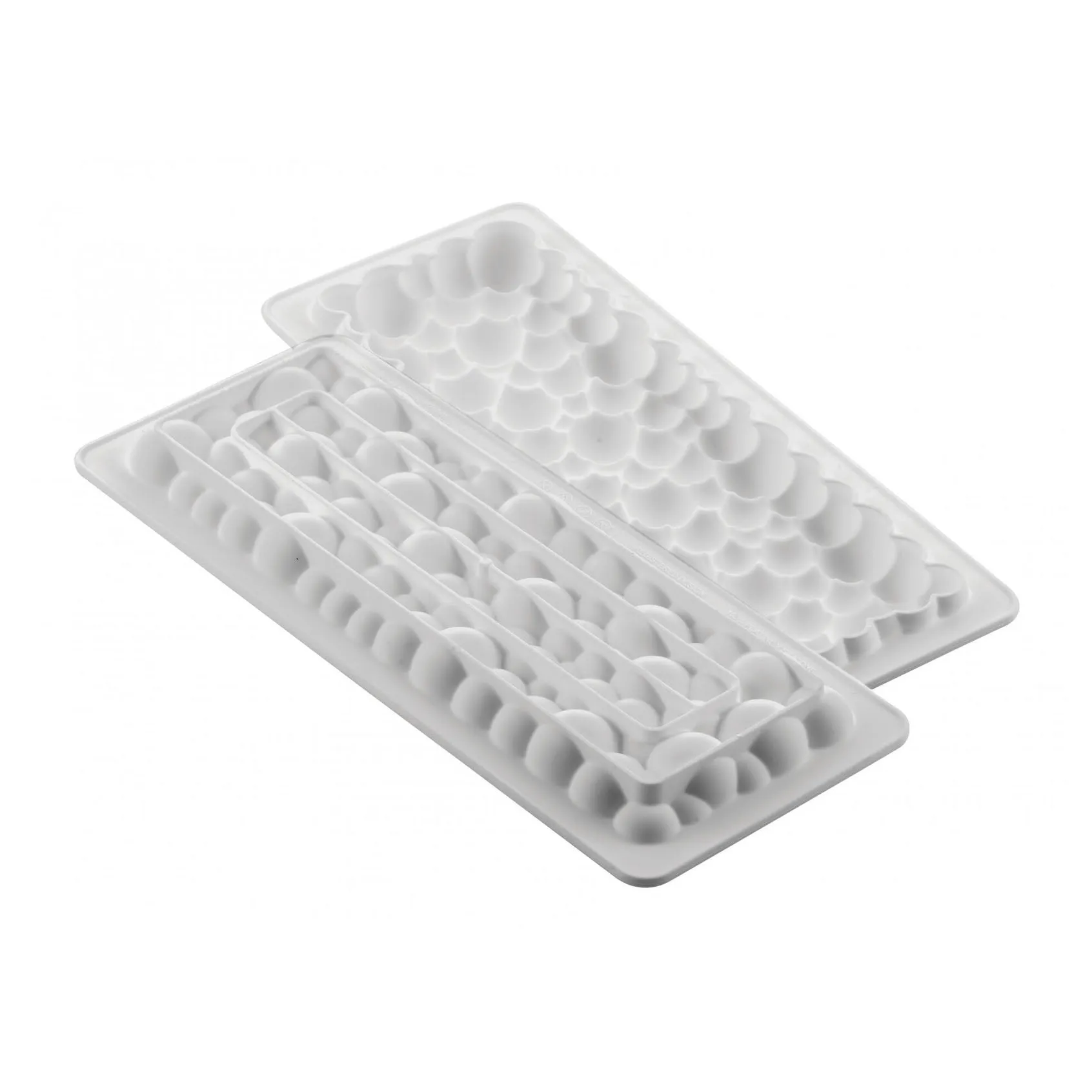 SILIKOMART Bubble Rectangular Tart Ring Kit (Silicone Mould   Ring)