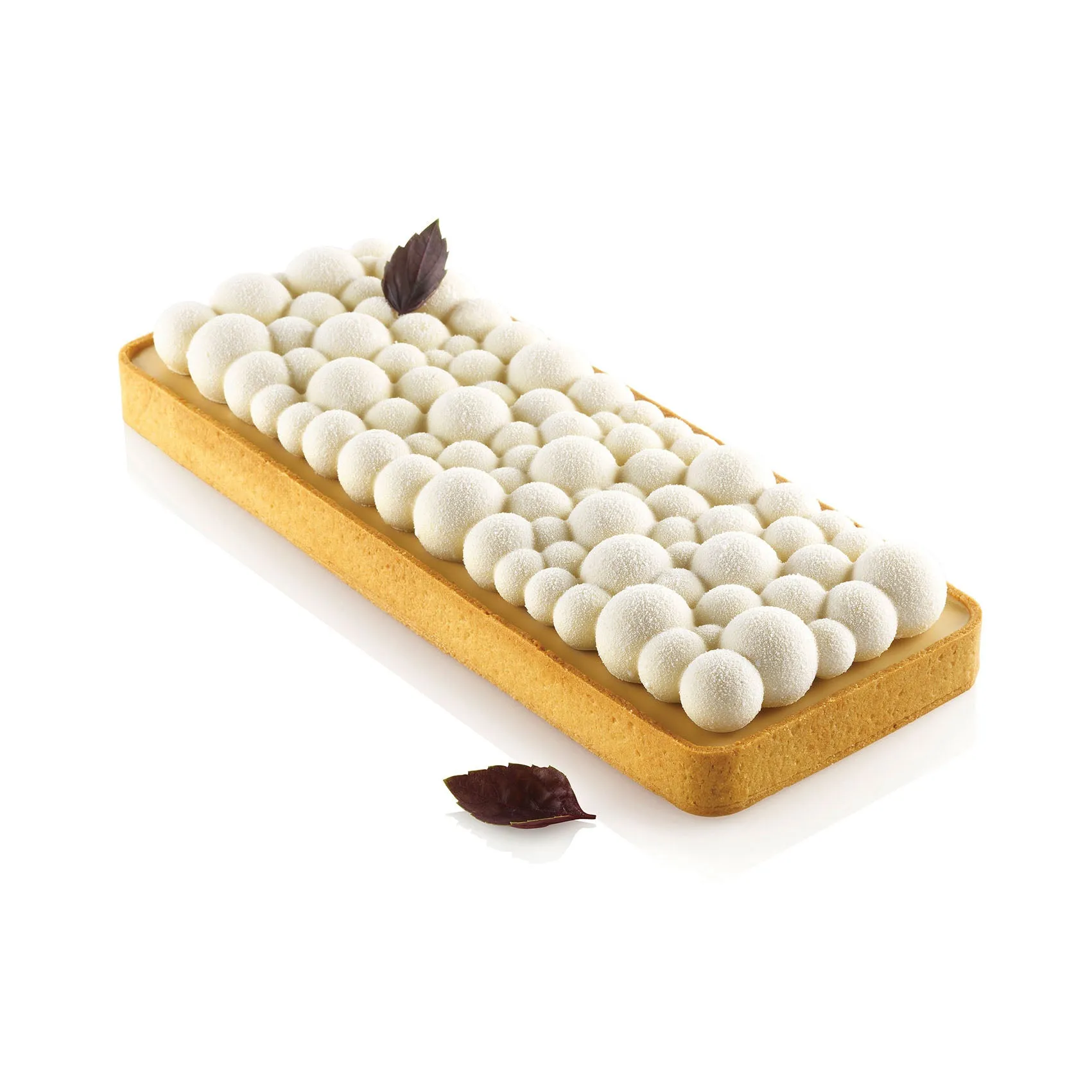 SILIKOMART Bubble Rectangular Tart Ring Kit (Silicone Mould   Ring)
