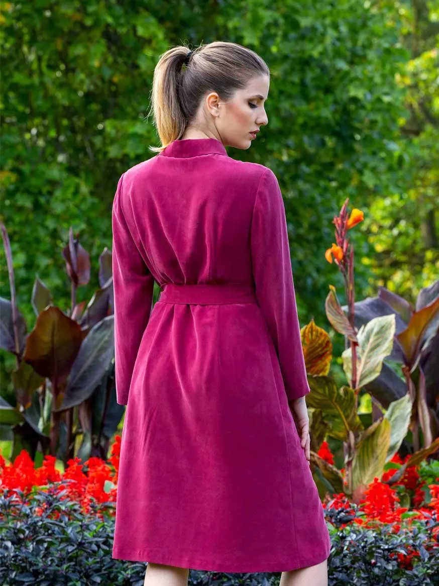 Silk Red Dress